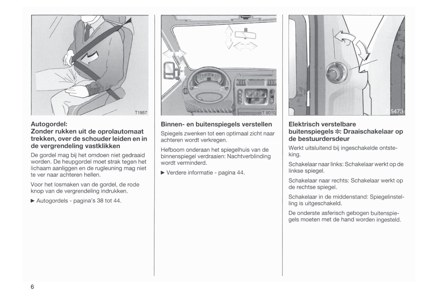 1998-2003 Opel Movano Gebruikershandleiding | Nederlands
