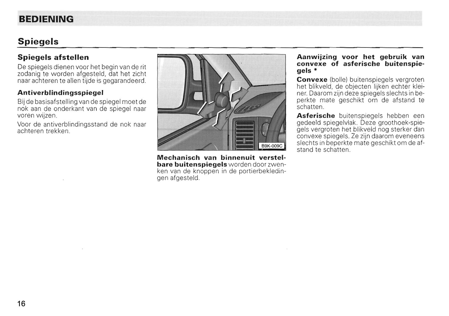 1996-2004 Volkswagen Caddy Bedienungsanleitung | Niederländisch