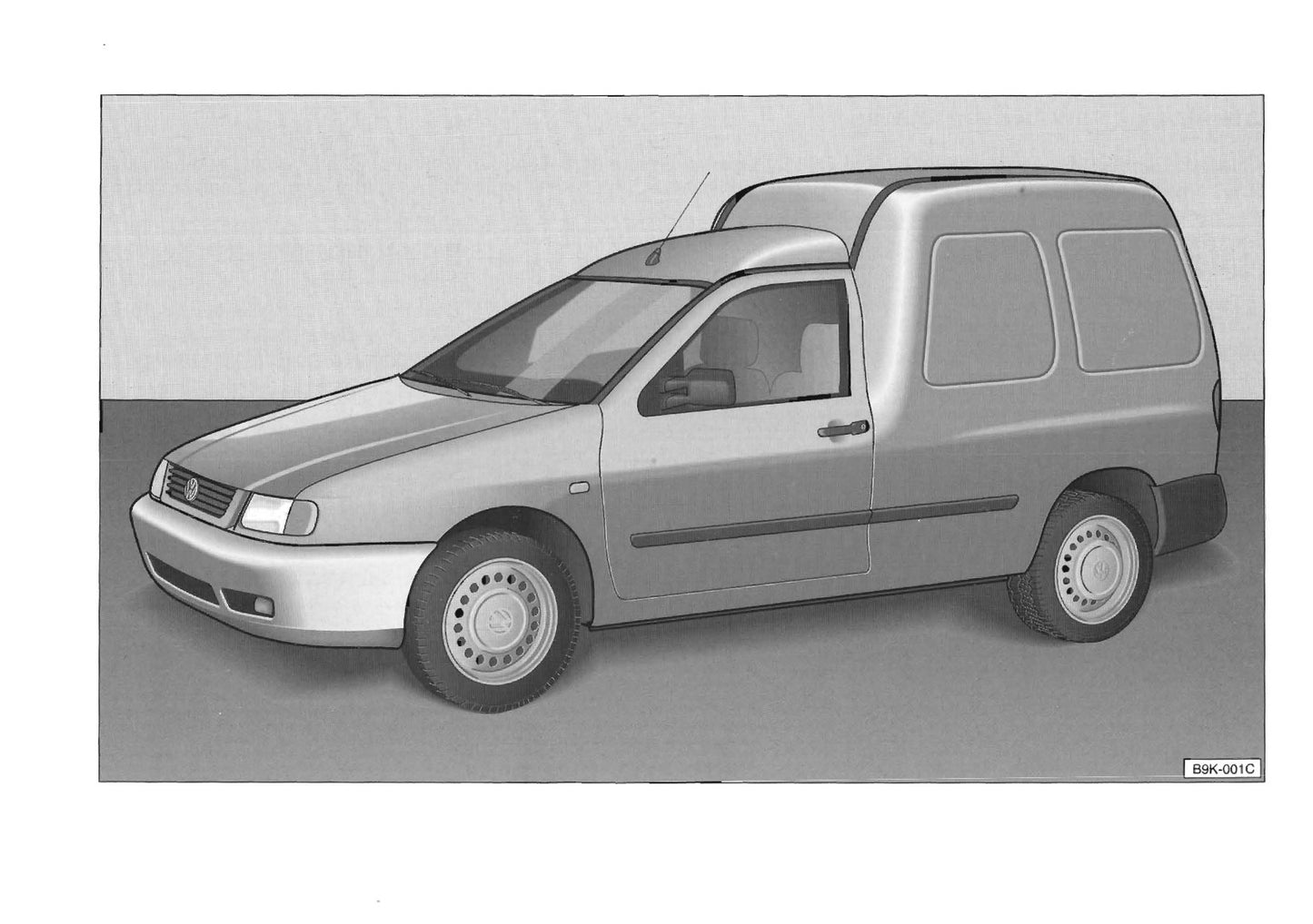 1996-2004 Volkswagen Caddy Bedienungsanleitung | Niederländisch