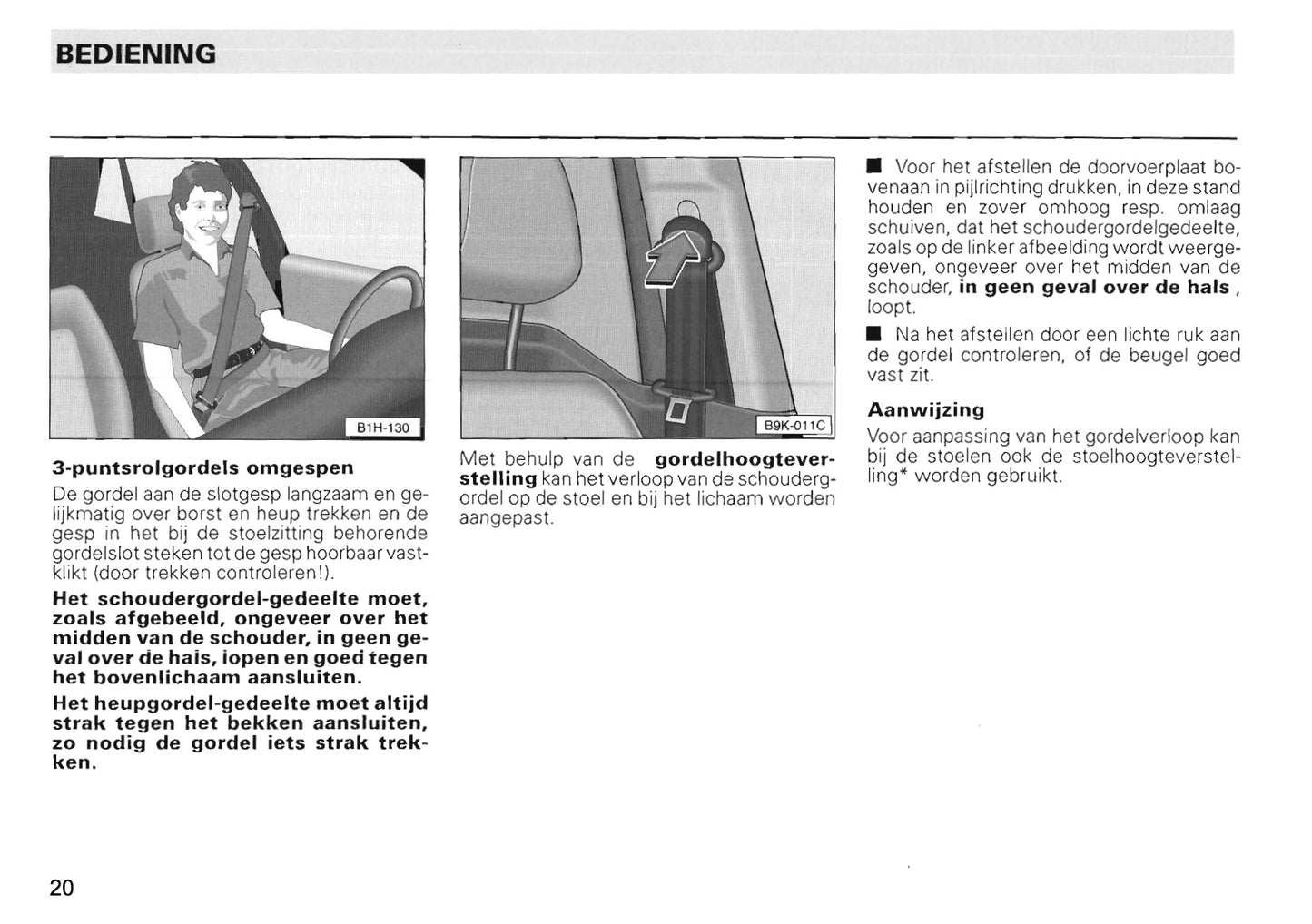 1996-2004 Volkswagen Caddy Bedienungsanleitung | Niederländisch