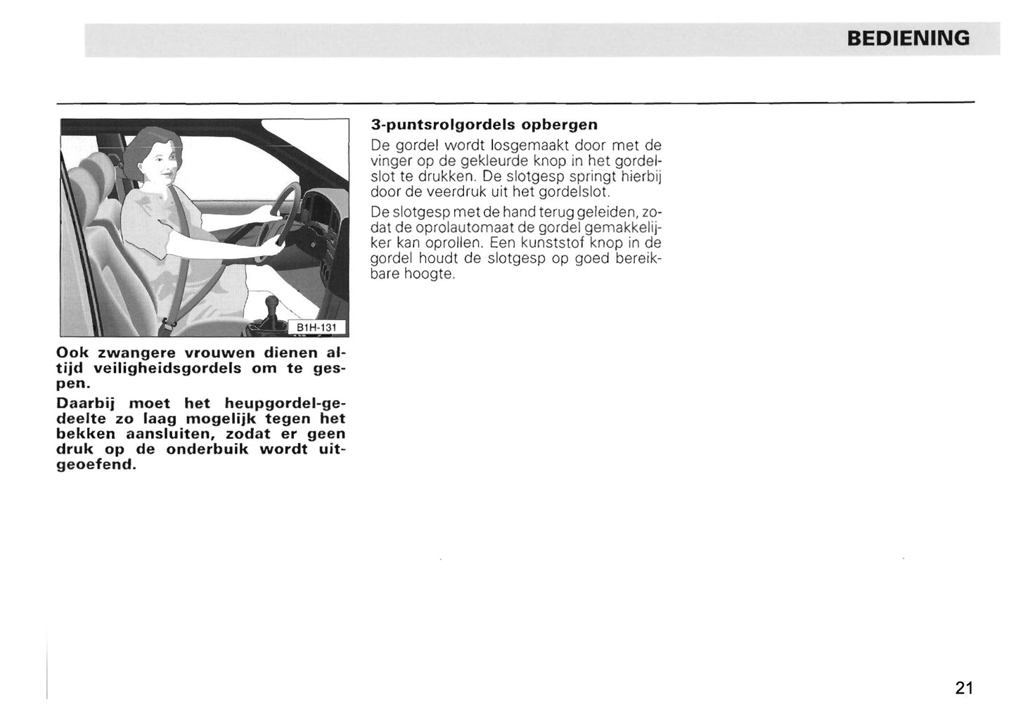 1996-2004 Volkswagen Caddy Bedienungsanleitung | Niederländisch