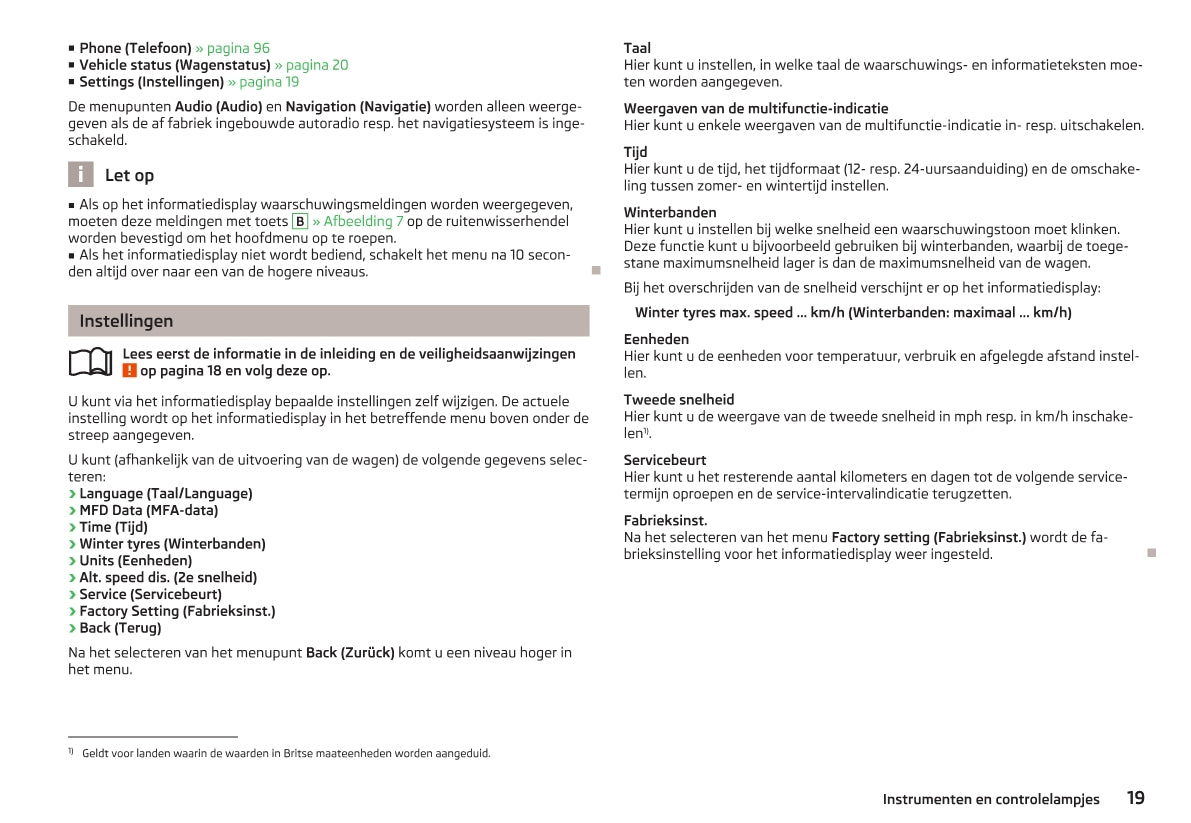 2012-2013 Skoda Roomster Gebruikershandleiding | Nederlands