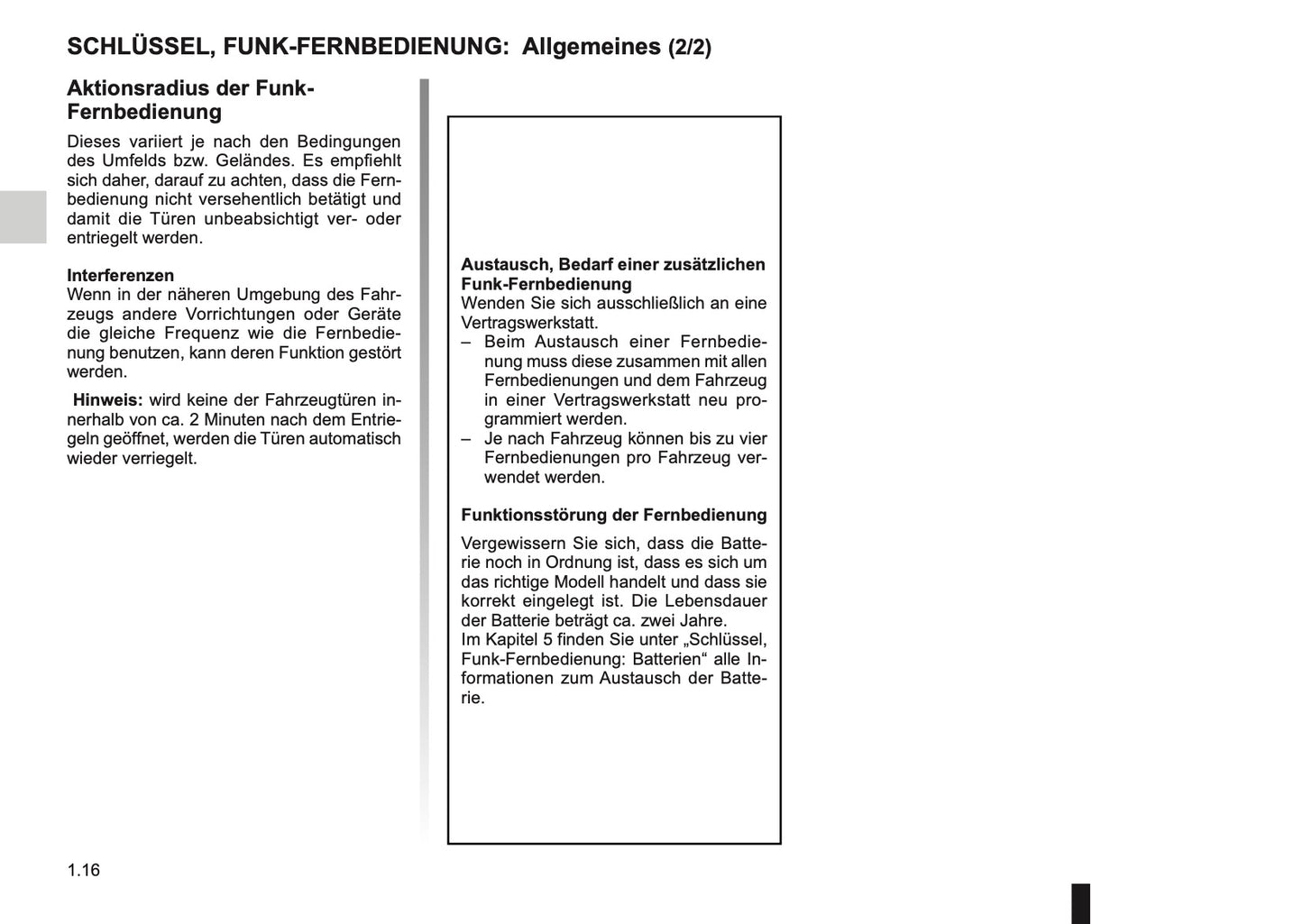 2013-2020 Renault Kangoo Manuel du propriétaire | Allemand