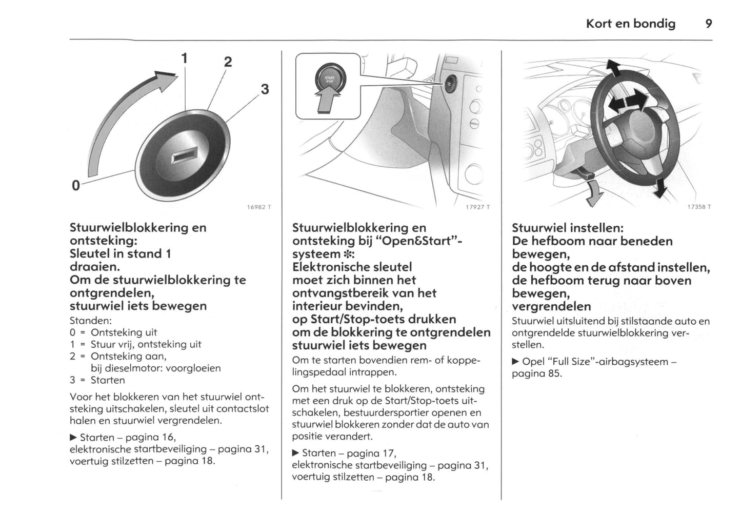 2006-2011 Opel Zafira Gebruikershandleiding | Nederlands