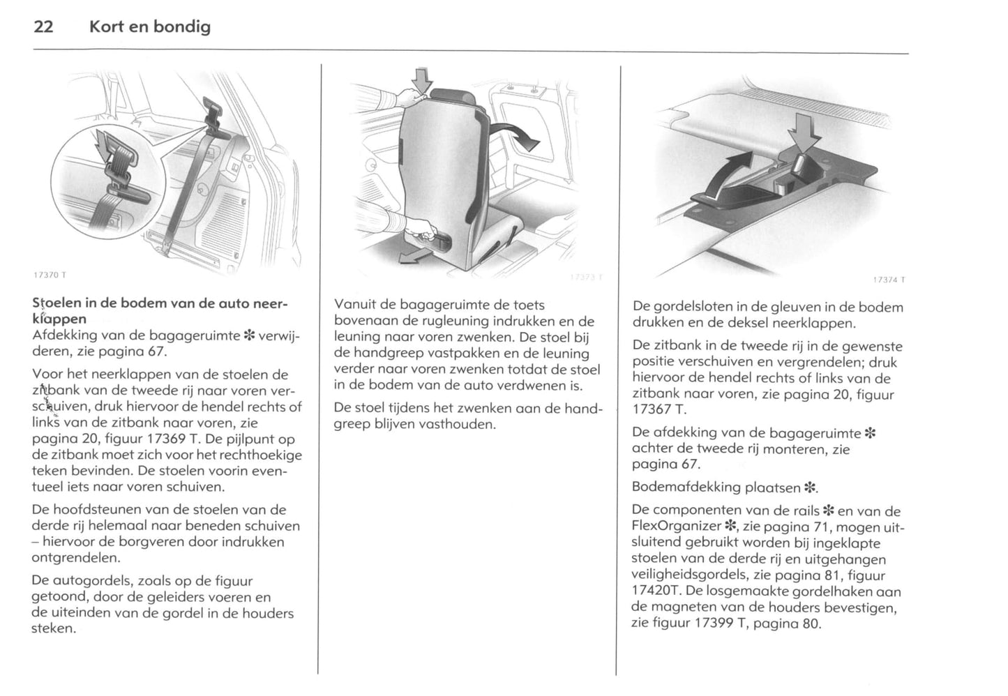 2006-2011 Opel Zafira Gebruikershandleiding | Nederlands