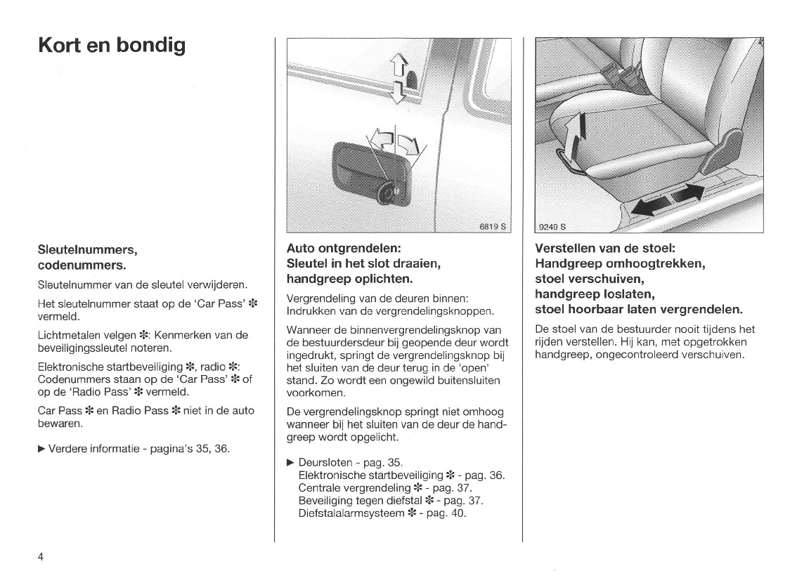 1998-2000 Opel Corsa Manuel du propriétaire | Néerlandais