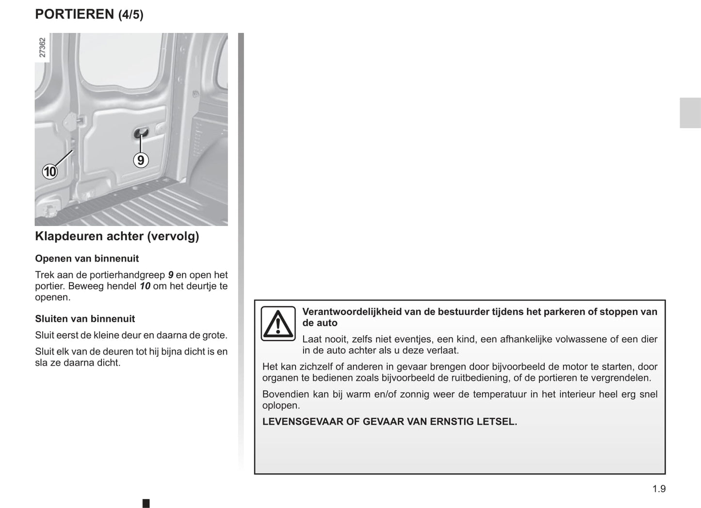 2013-2014 Renault Kangoo Gebruikershandleiding | Nederlands