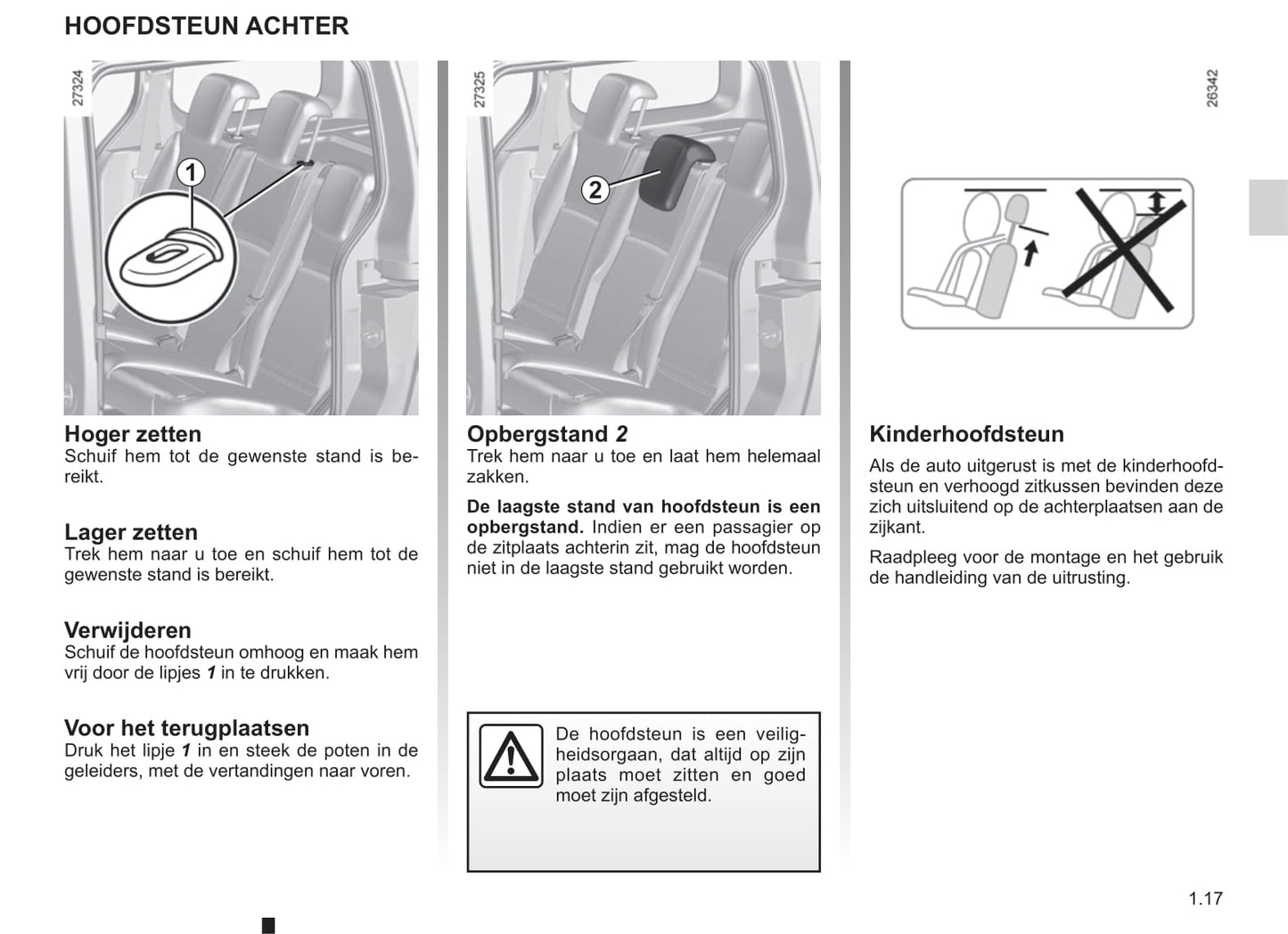 2013-2014 Renault Kangoo Gebruikershandleiding | Nederlands