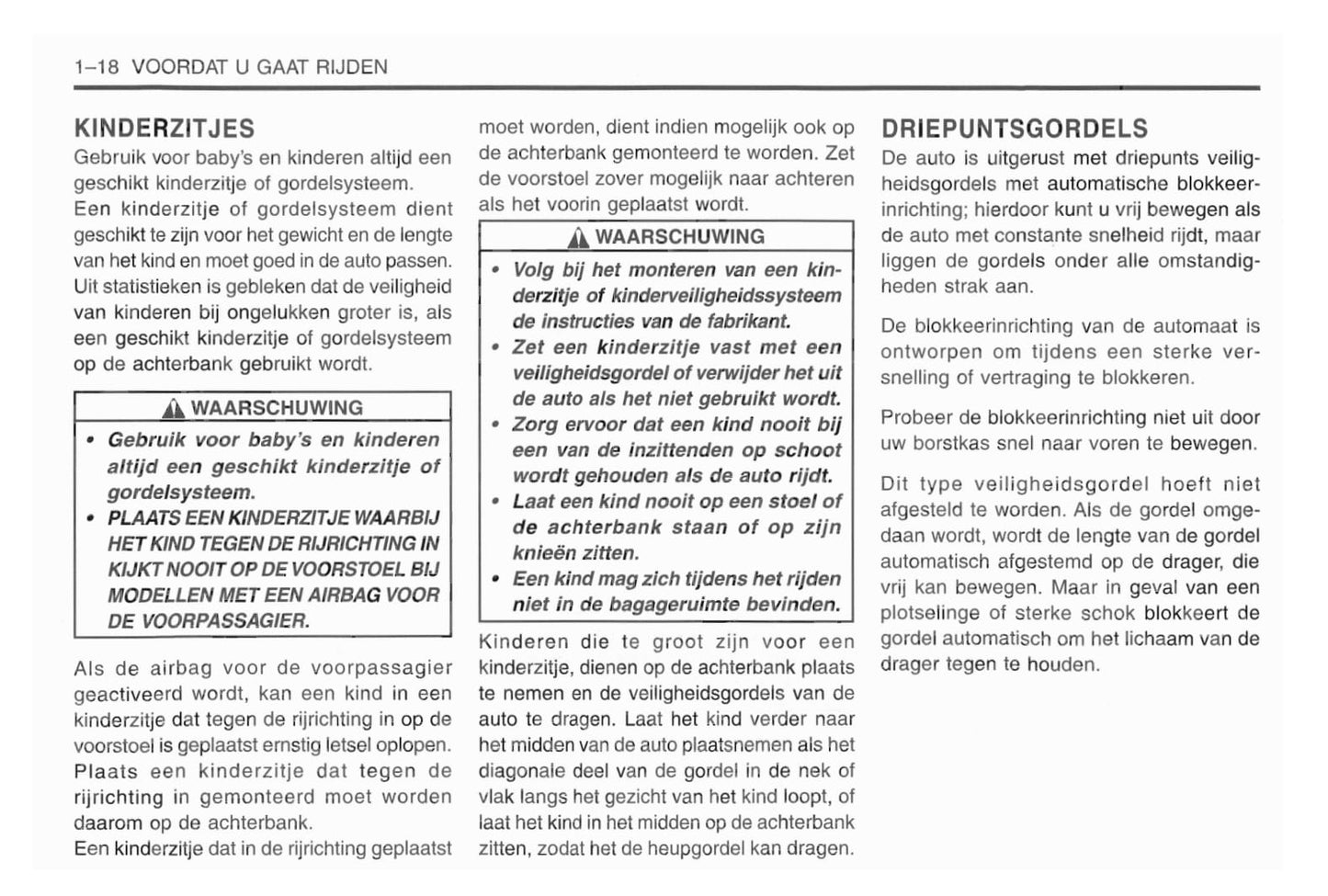 1998-2001 Daewoo Matiz Manuel du propriétaire | Néerlandais