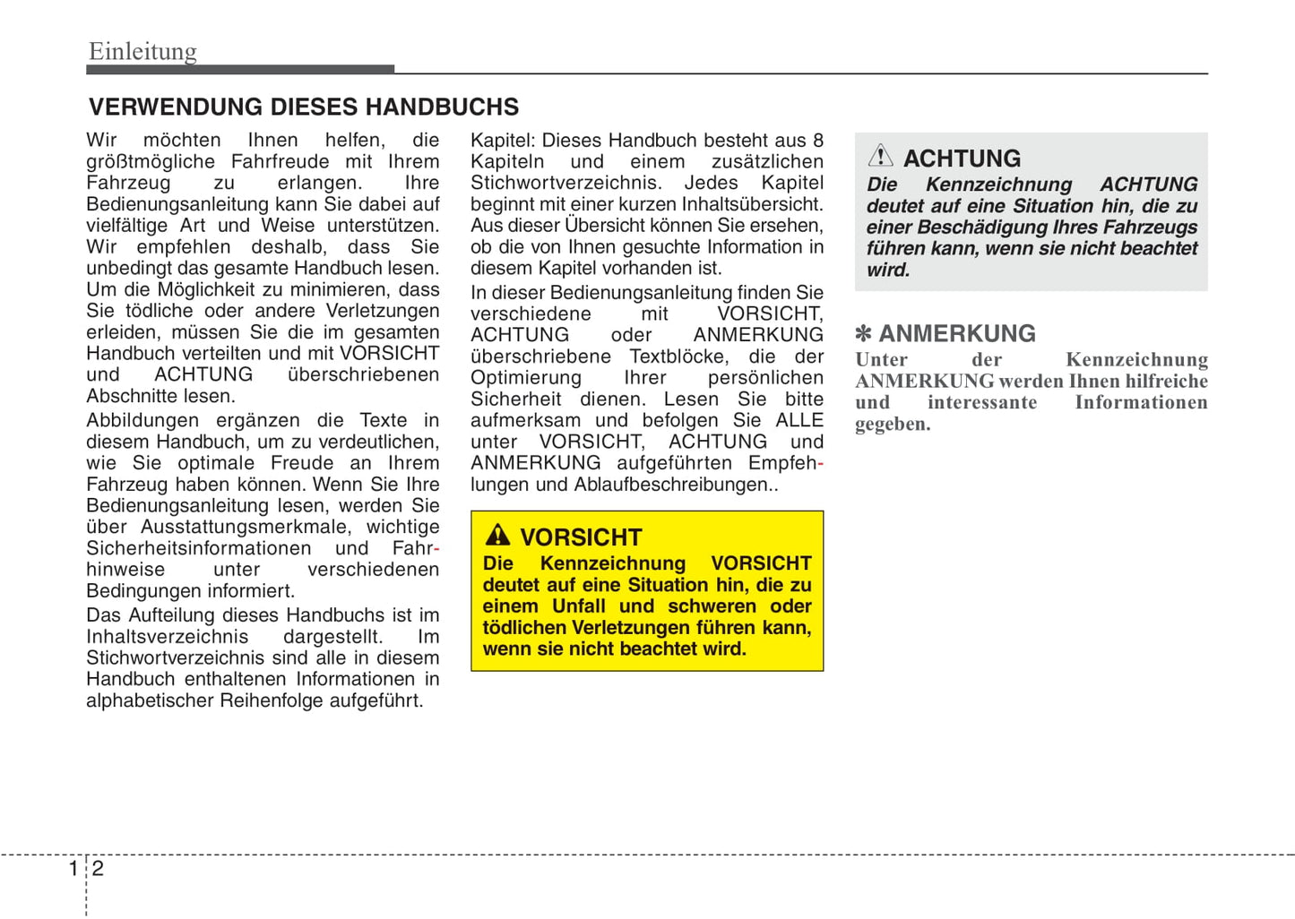 2013-2014 Kia Optima Owner's Manual | German