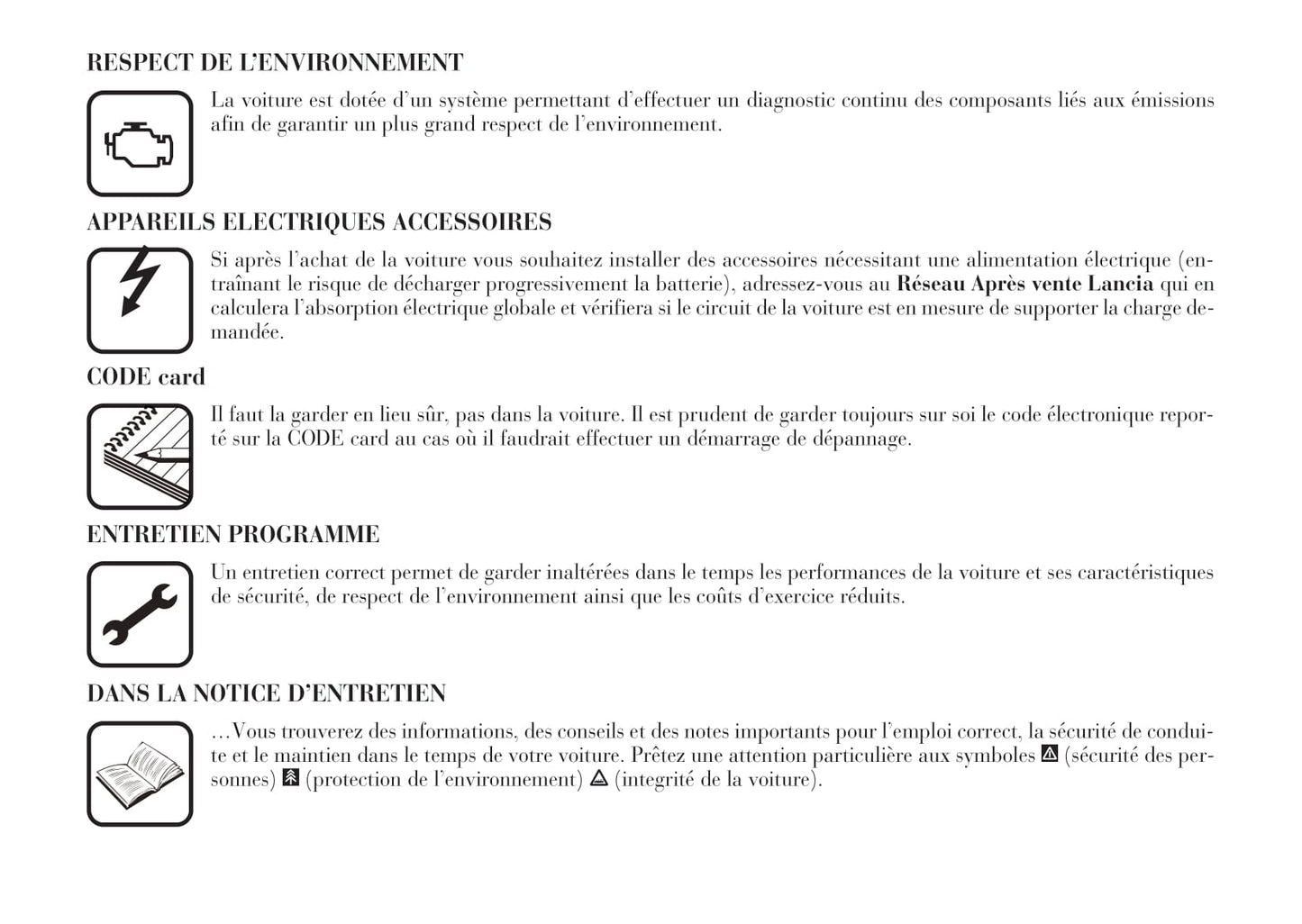 2008-2011 Lancia Phedra Owner's Manual | French