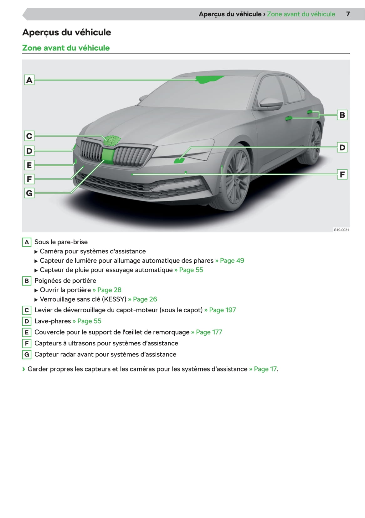 2019-2020 Skoda Superb Manuel du propriétaire | Français