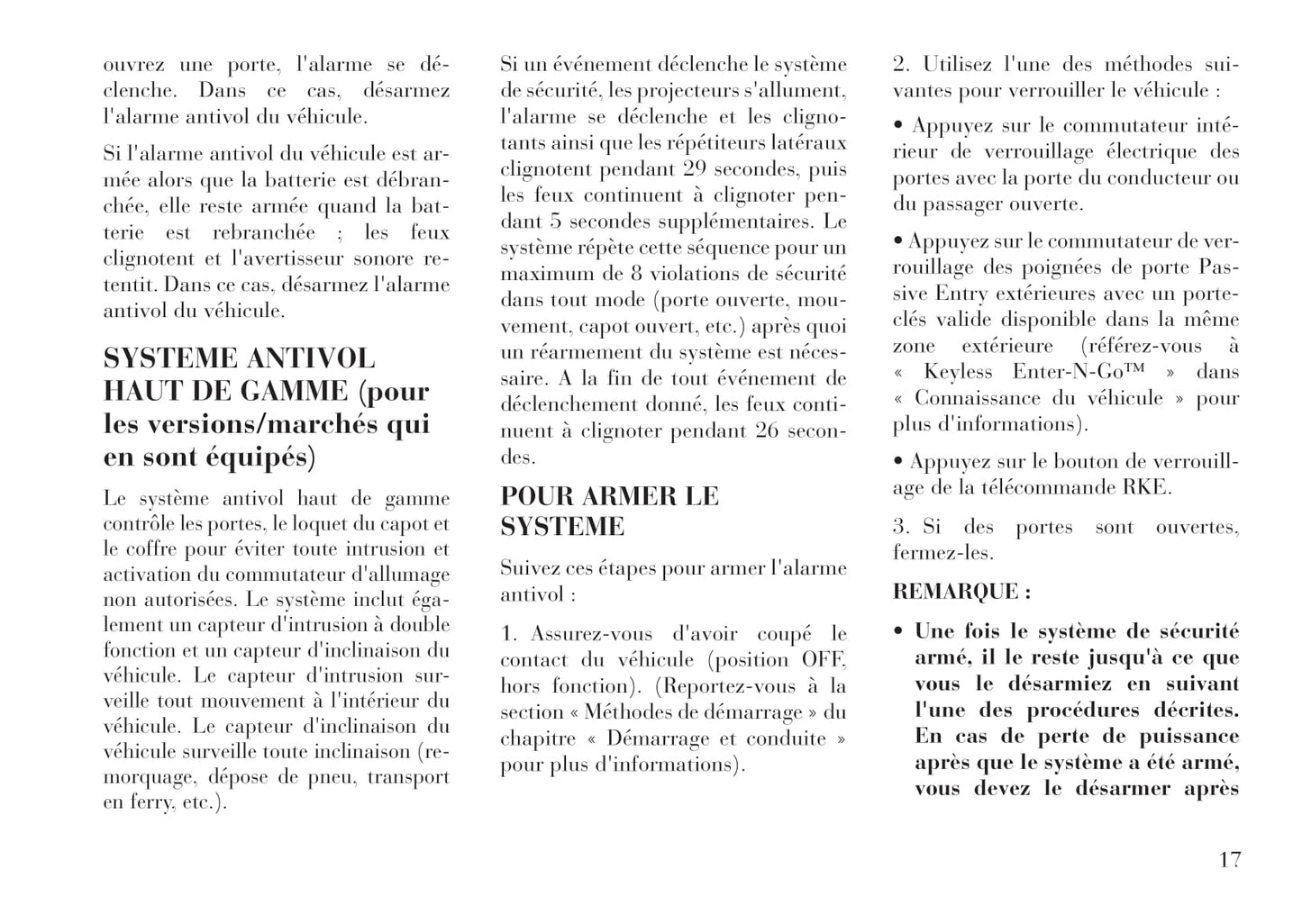 2011-2014 Lancia Thema Owner's Manual | French