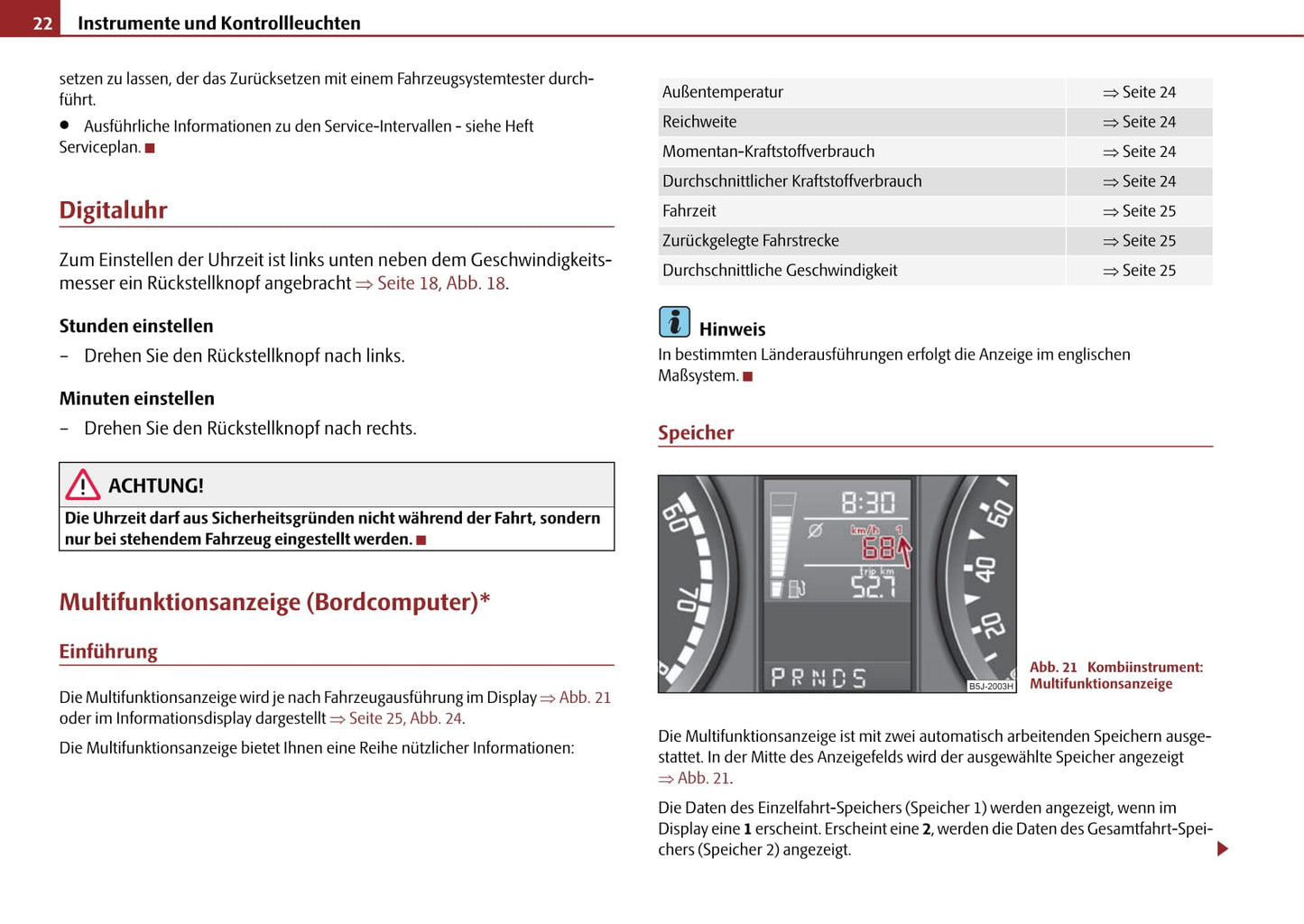 2006-2010 Skoda Roomster Manuel du propriétaire | Allemand