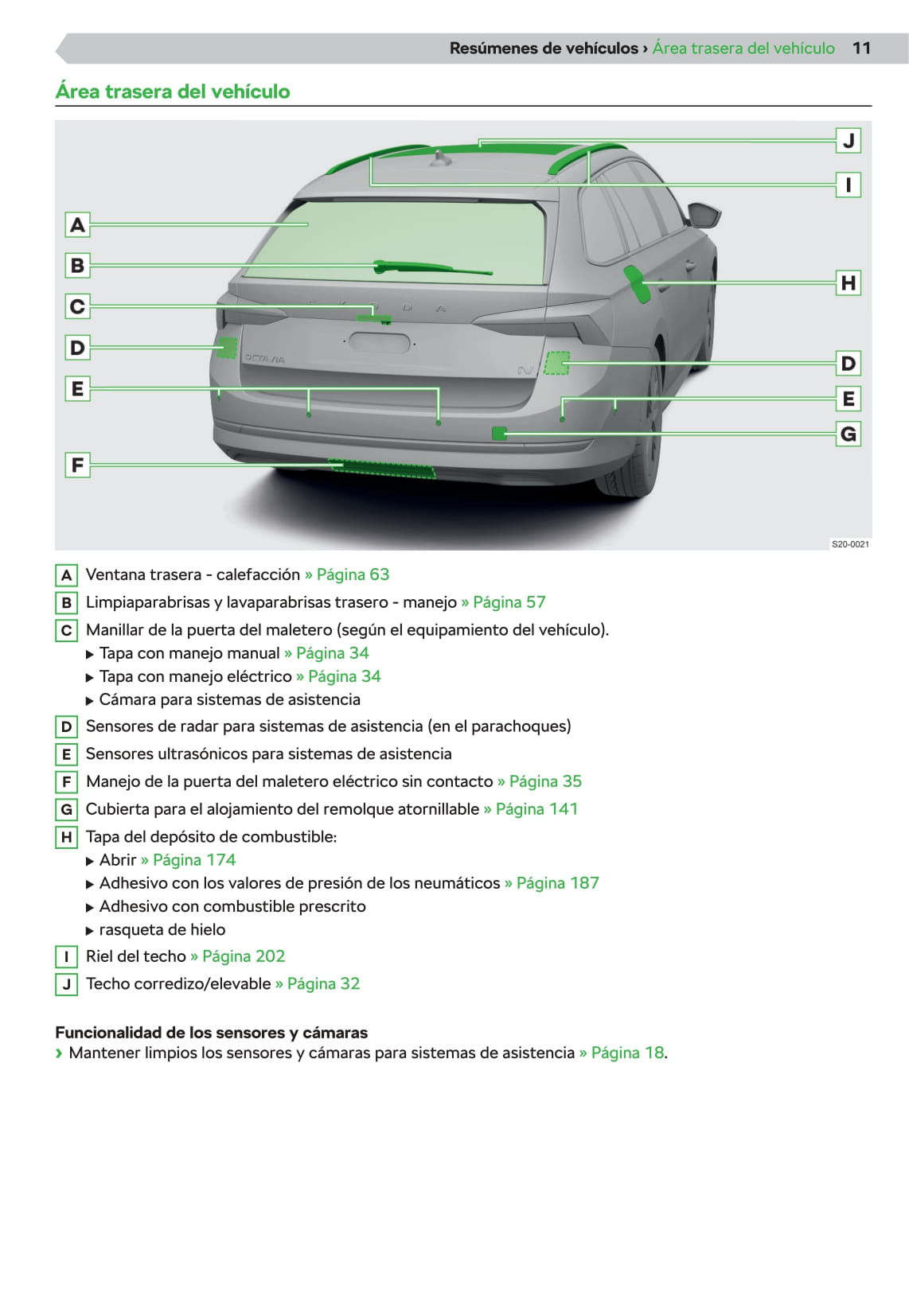 2020 Skoda Octavia Manuel du propriétaire | Espagnol