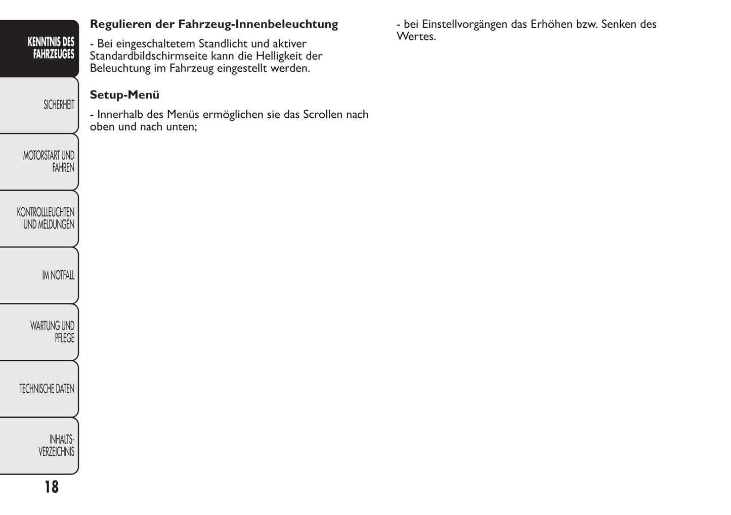 2013-2014 Fiat Ducato Euro 5 Bedienungsanleitung | Deutsch