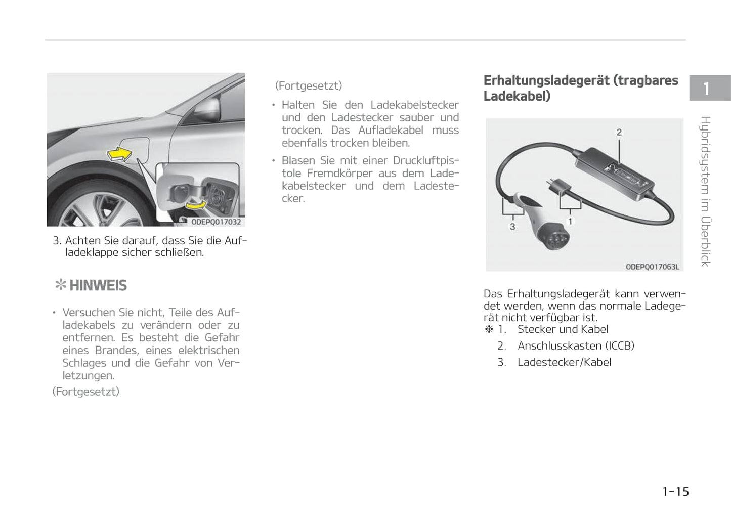 2016-2018 Kia Niro Manuel du propriétaire | Allemand