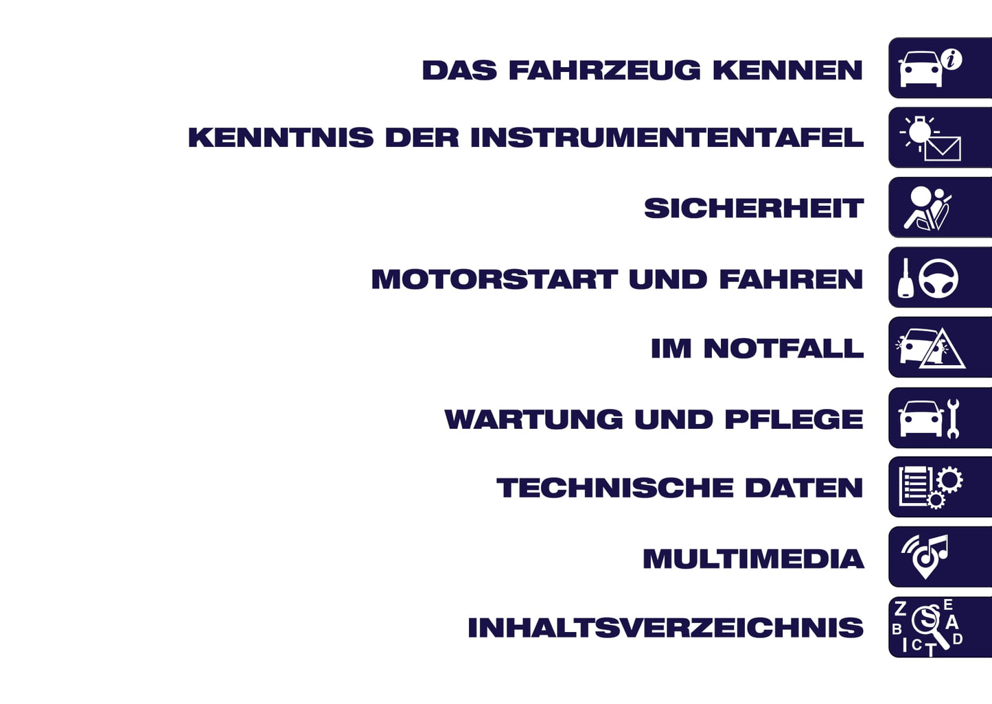 2015-2017 Lancia Ypsilon Owner's Manual | German