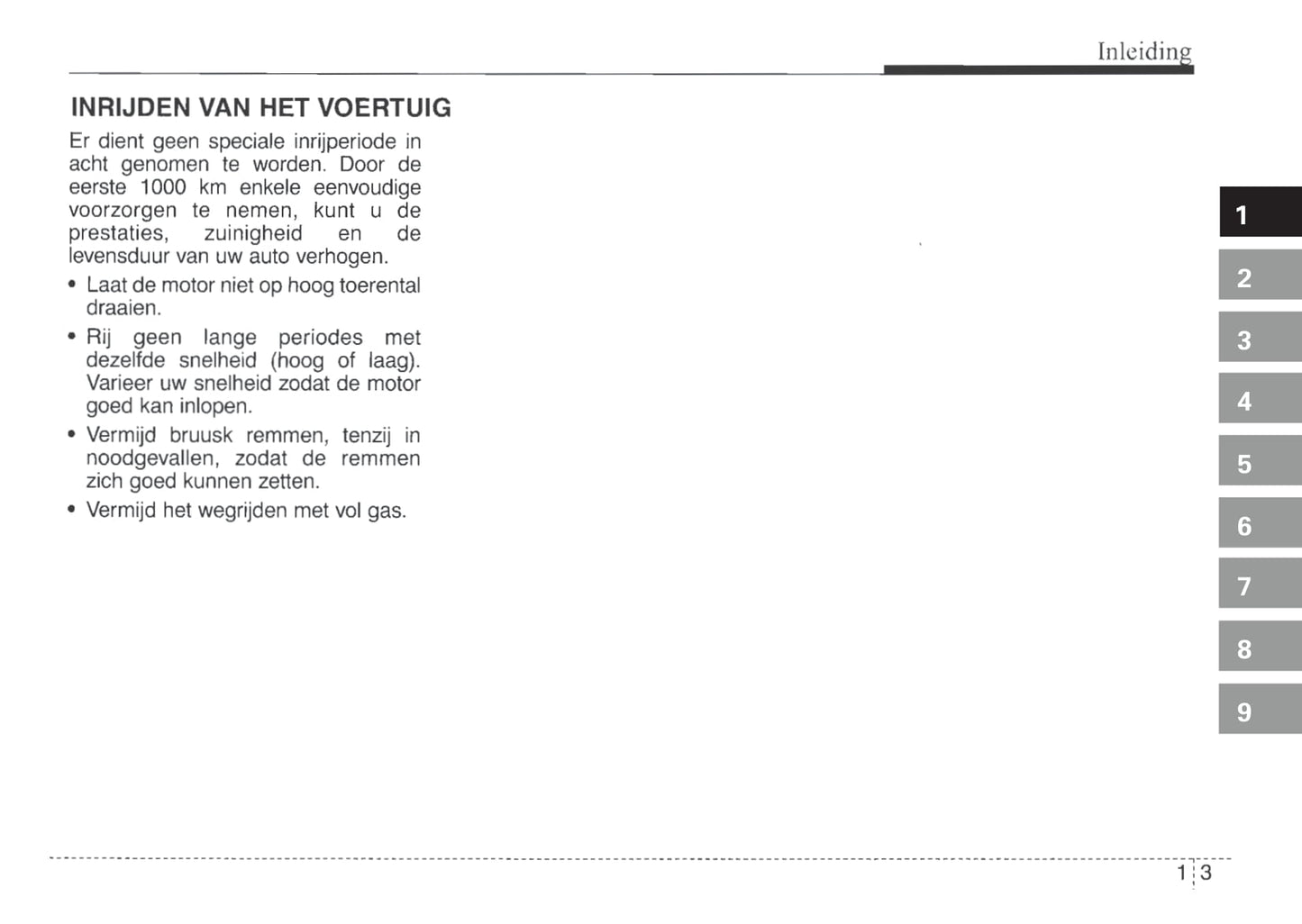2004-2007 Kia Picanto Manuel du propriétaire | Néerlandais