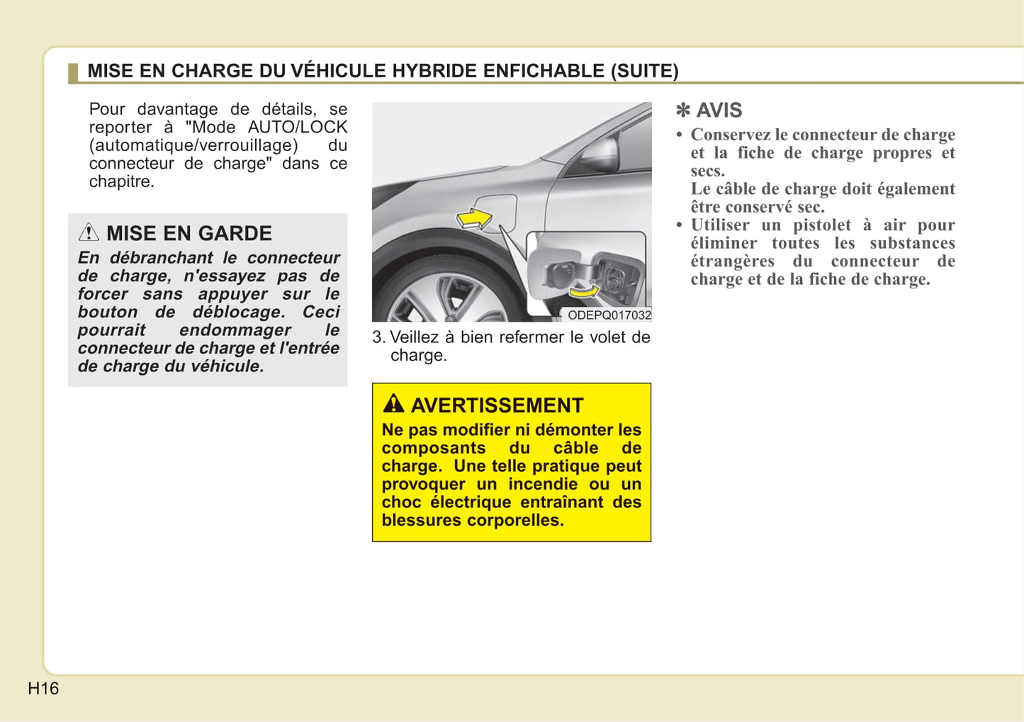 2017-2018 Kia Niro Owner's Manual | French
