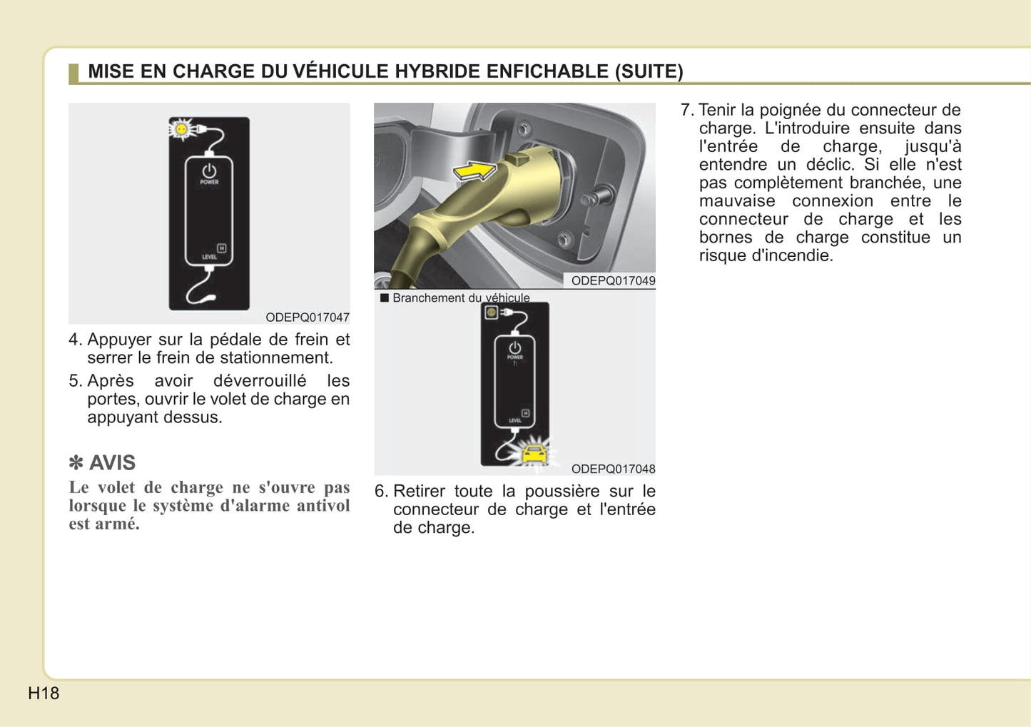 2017-2018 Kia Niro Owner's Manual | French