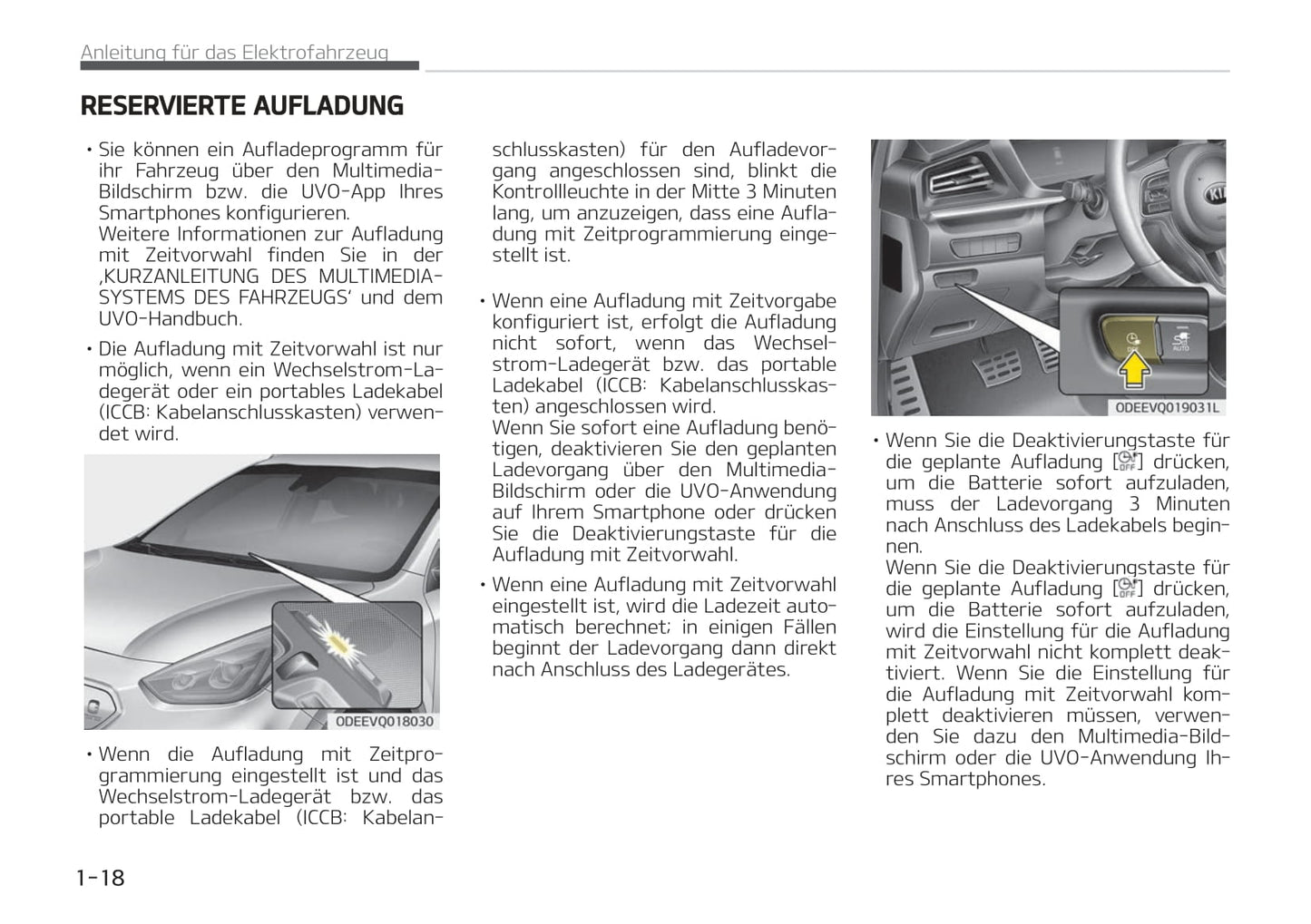 2019-2022 Kia e-Niro Manuel du propriétaire | Allemand