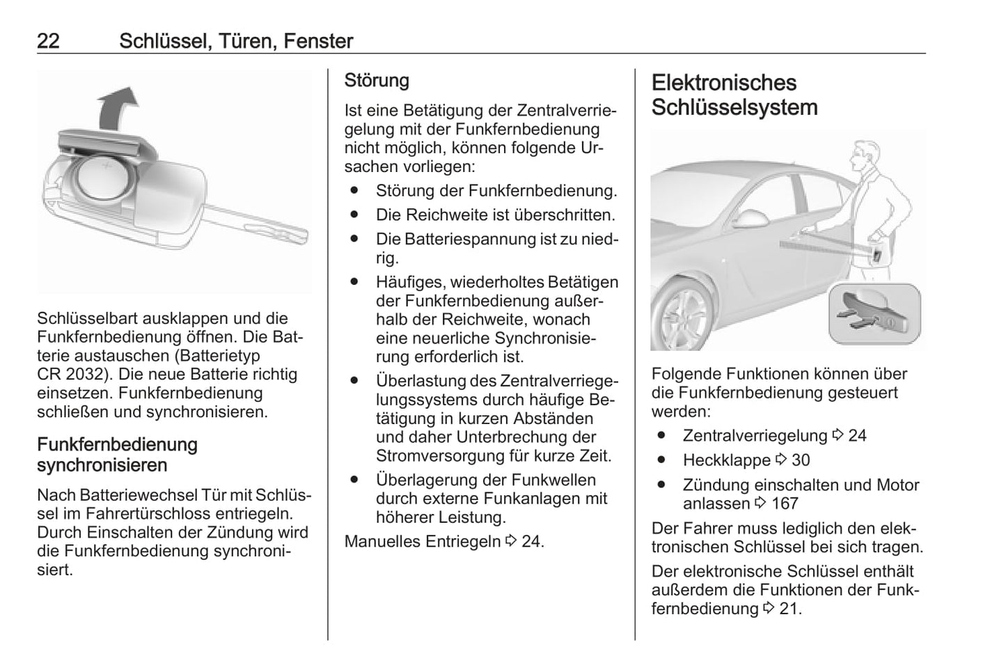 2016 Opel Insignia Bedienungsanleitung | Deutsch