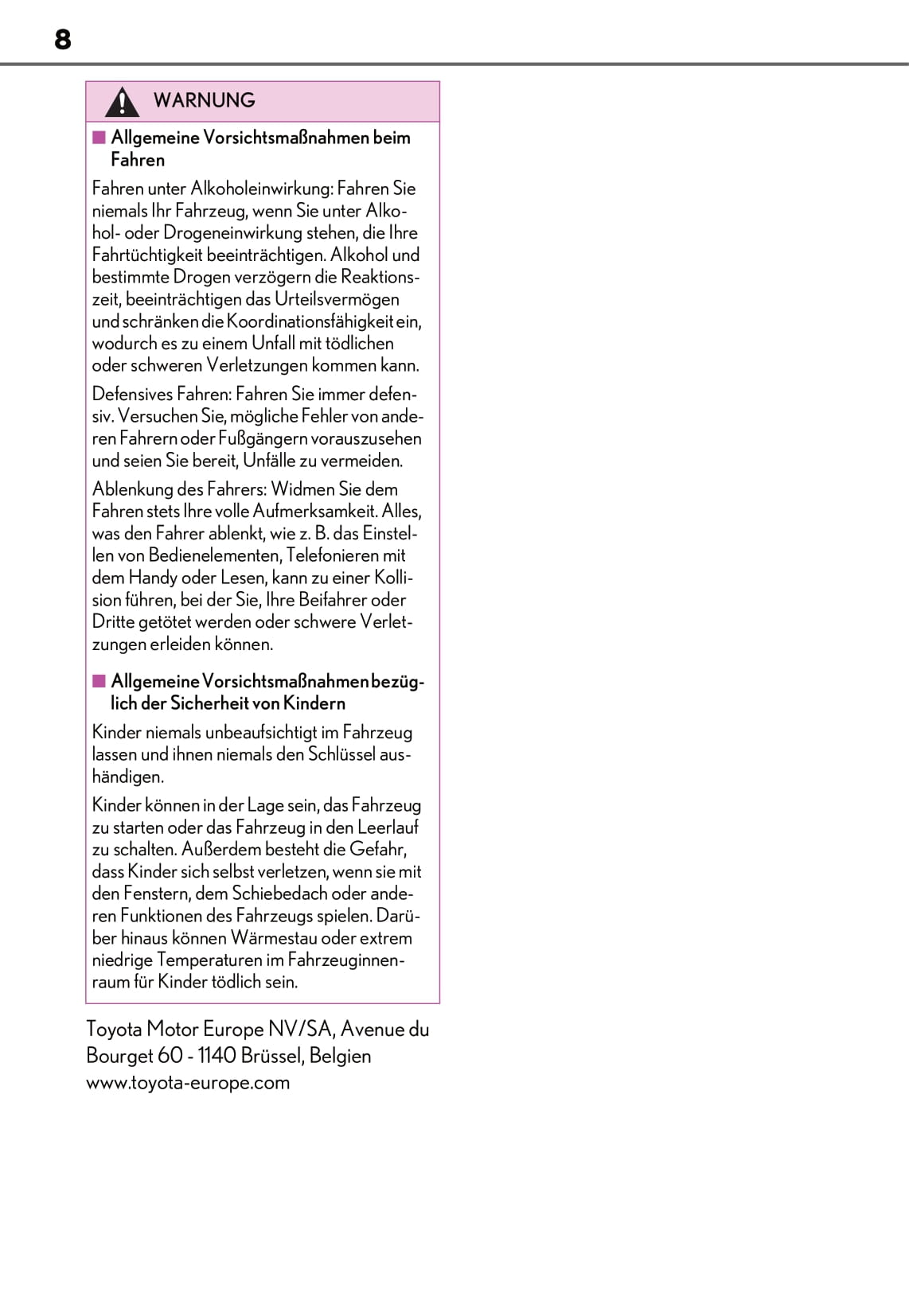 2020 Lexus LS 500h Owner's Manual | German