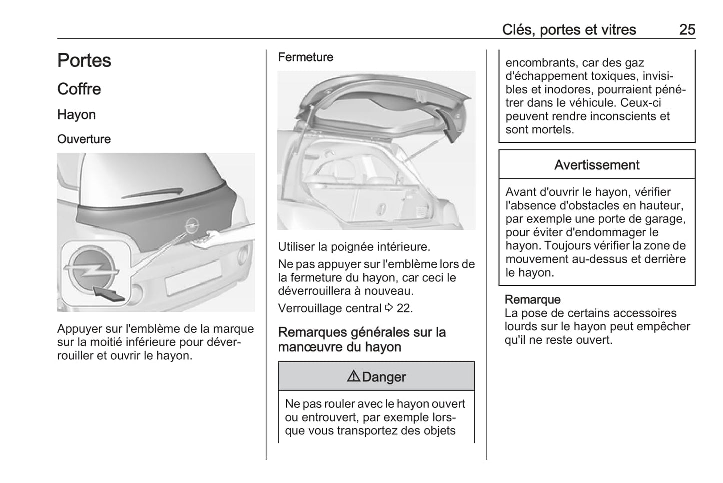 2018-2019 Opel Adam Gebruikershandleiding | Frans