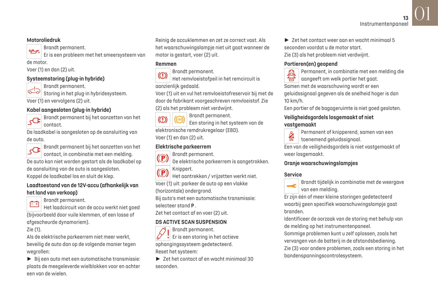 2021-2022 DS Automobiles DS 7 Crossback/DS 7 Crossback E-Tense Owner's Manual | Dutch