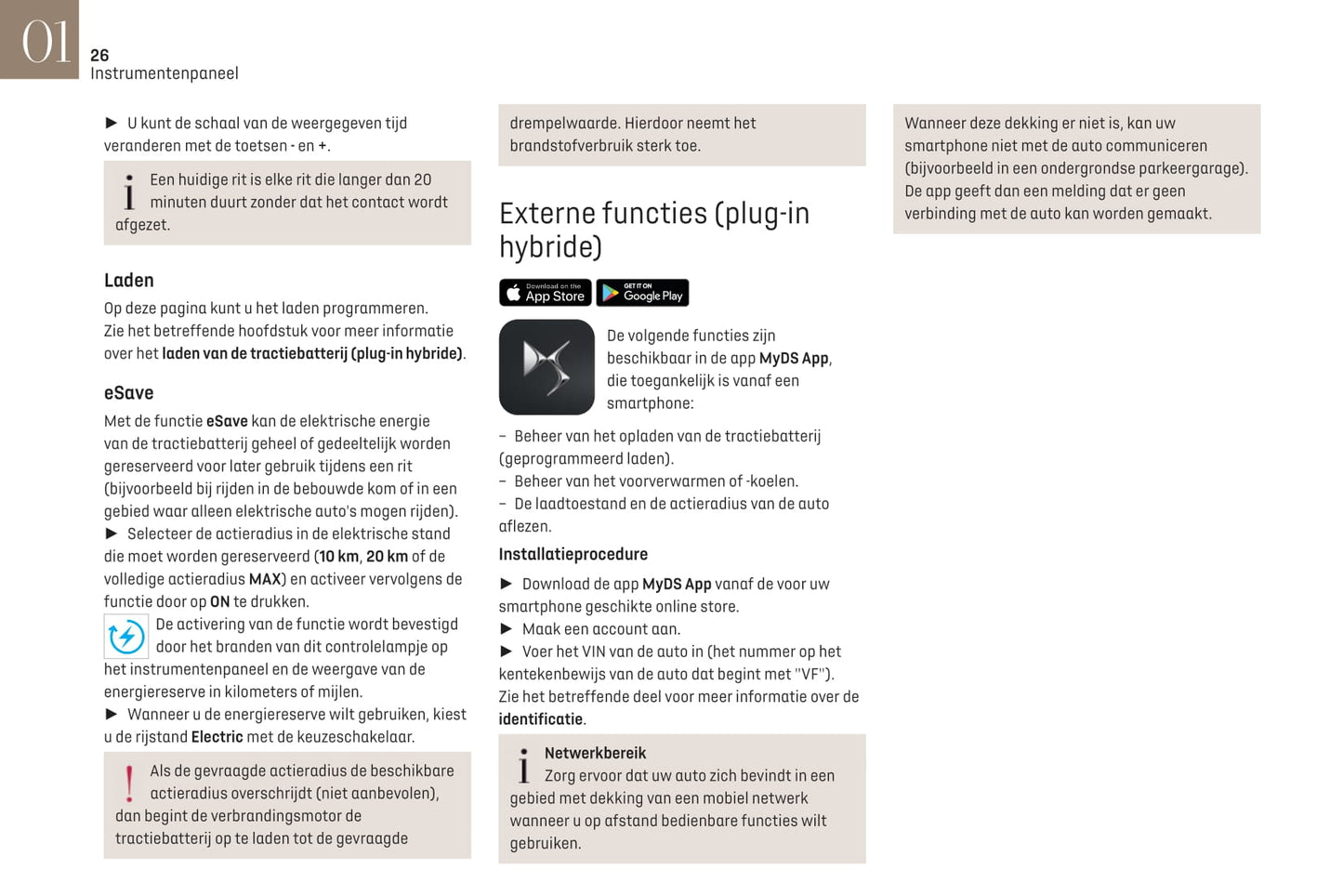 2021-2022 DS Automobiles DS 7 Crossback/DS 7 Crossback E-Tense Owner's Manual | Dutch