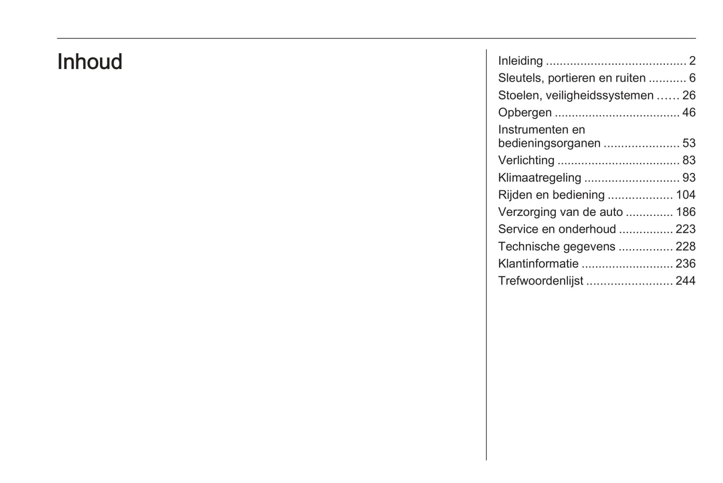 2021-2022 Opel Mokka/Mokka-e Gebruikershandleiding | Nederlands