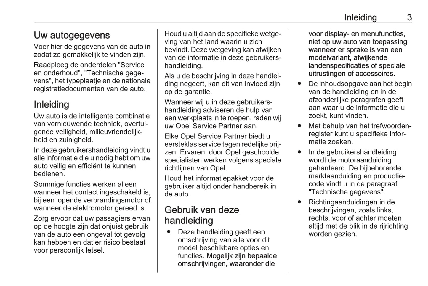 2021-2022 Opel Mokka/Mokka-e Gebruikershandleiding | Nederlands