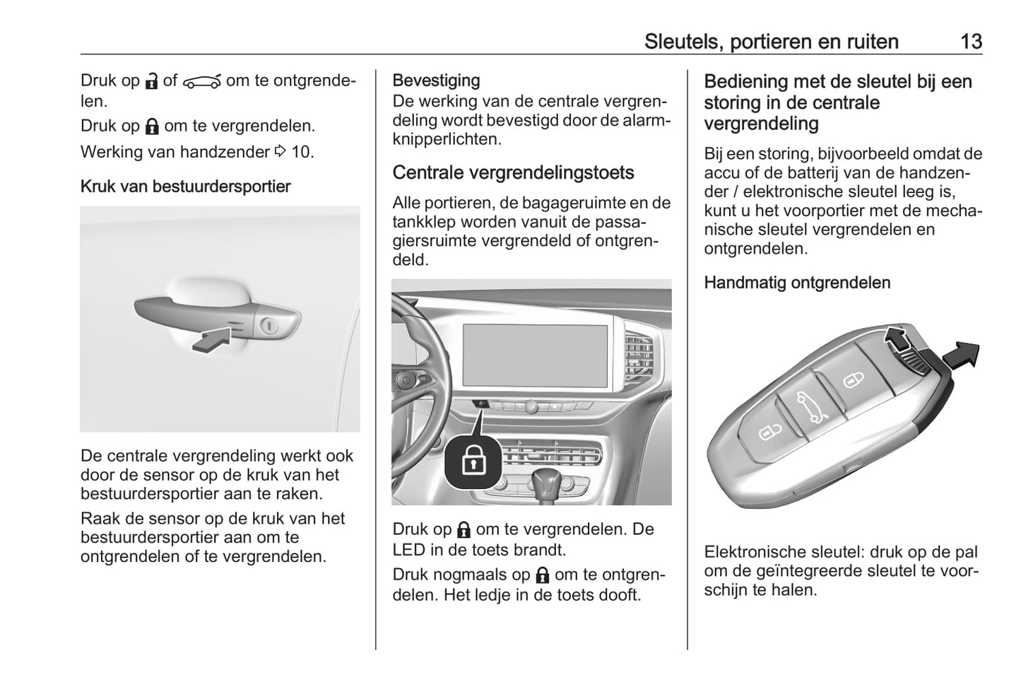 2021-2022 Opel Mokka/Mokka-e Gebruikershandleiding | Nederlands