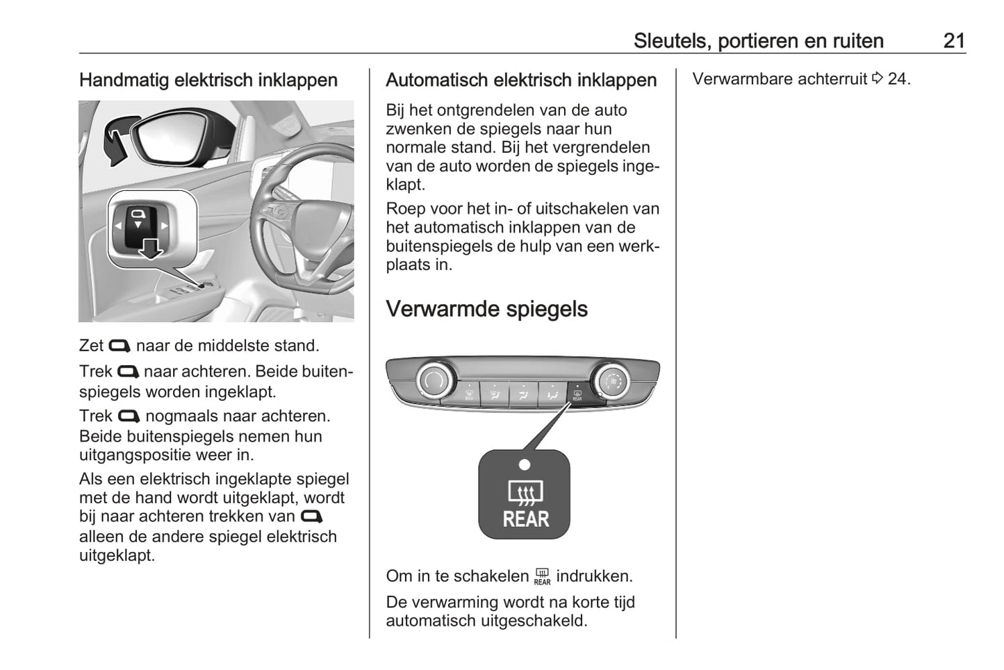2021-2022 Opel Mokka/Mokka-e Gebruikershandleiding | Nederlands
