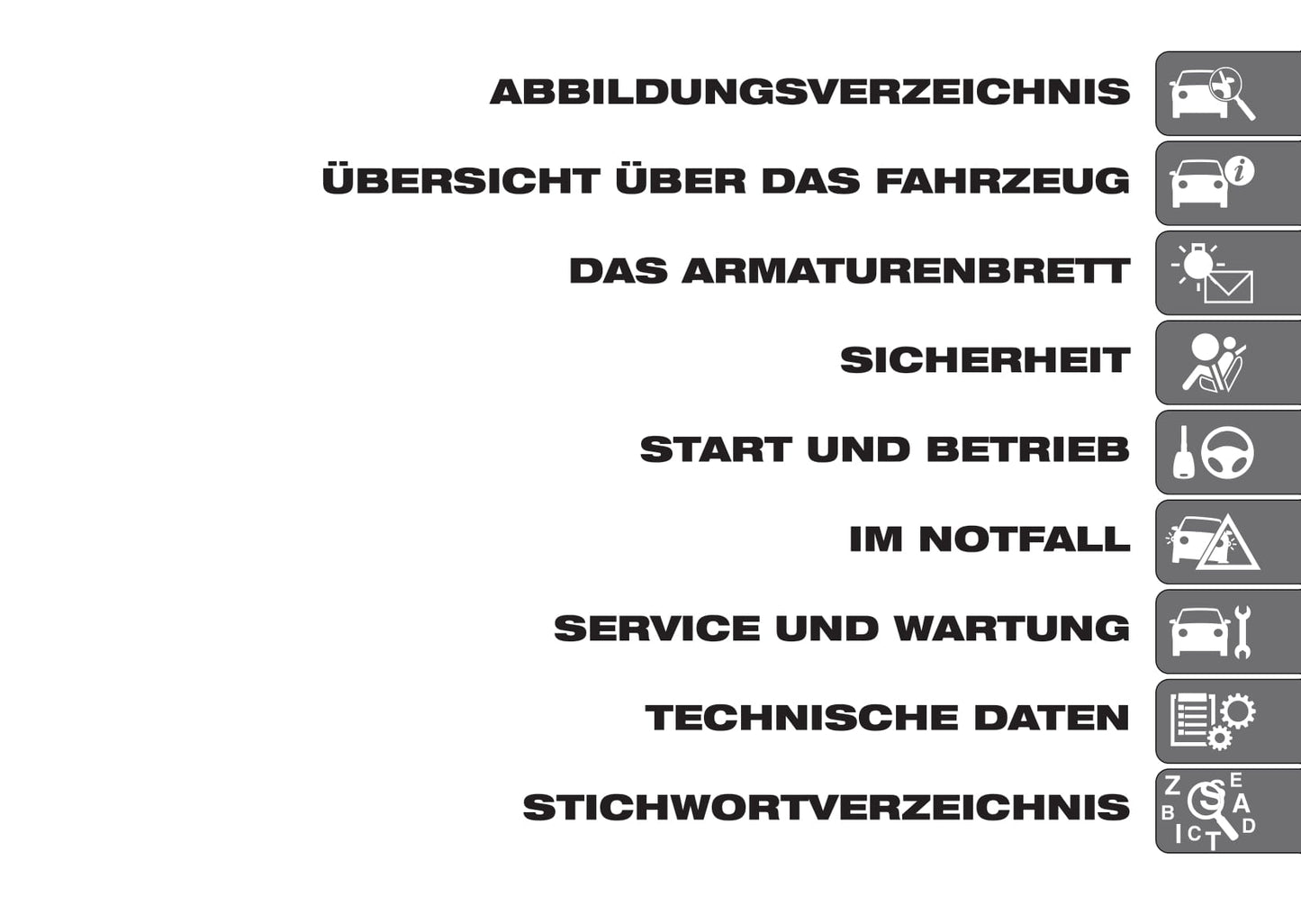 2016-2017 Fiat Fullback Owner's Manual | German