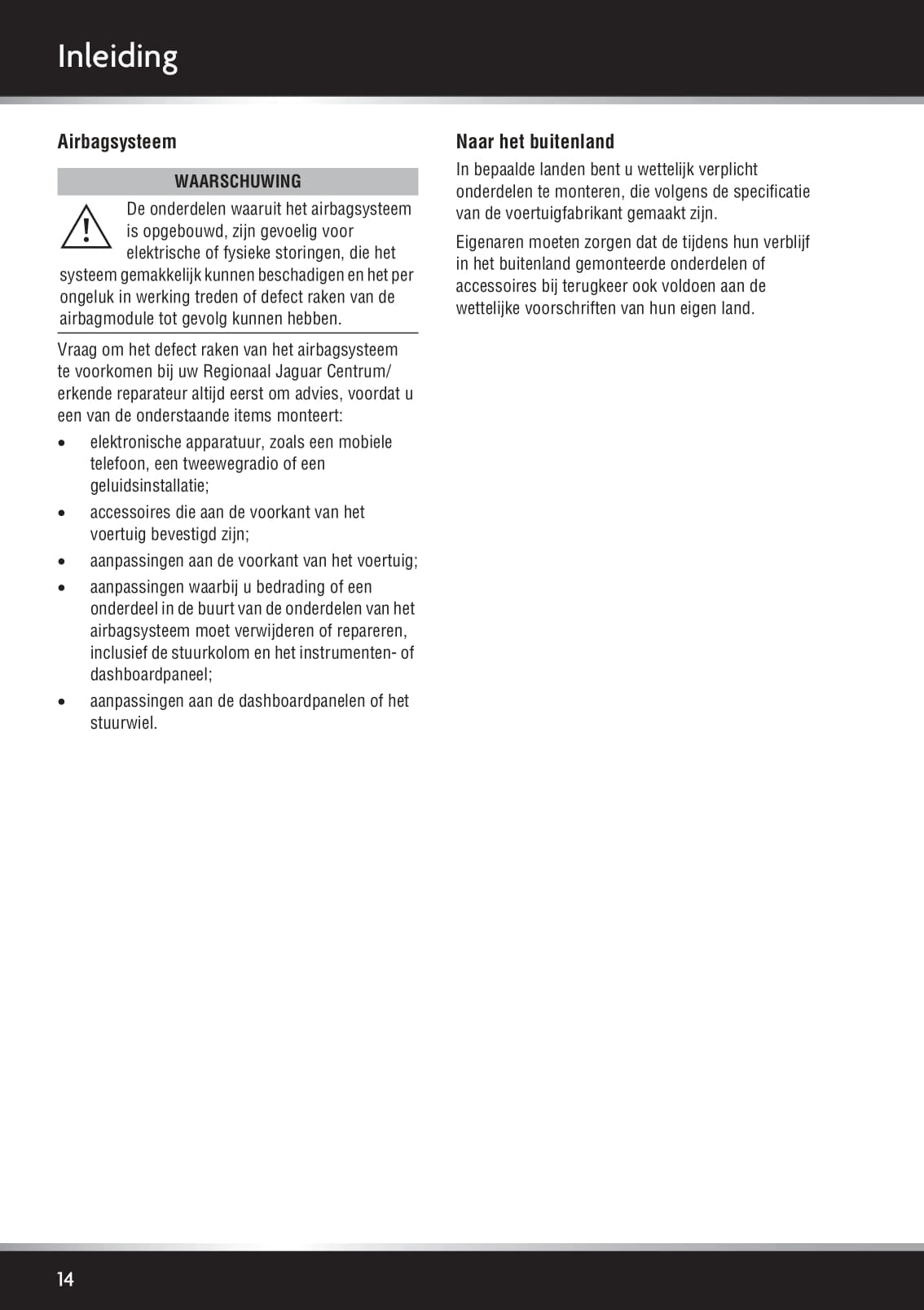 2011-2012 Jaguar XK Gebruikershandleiding | Nederlands