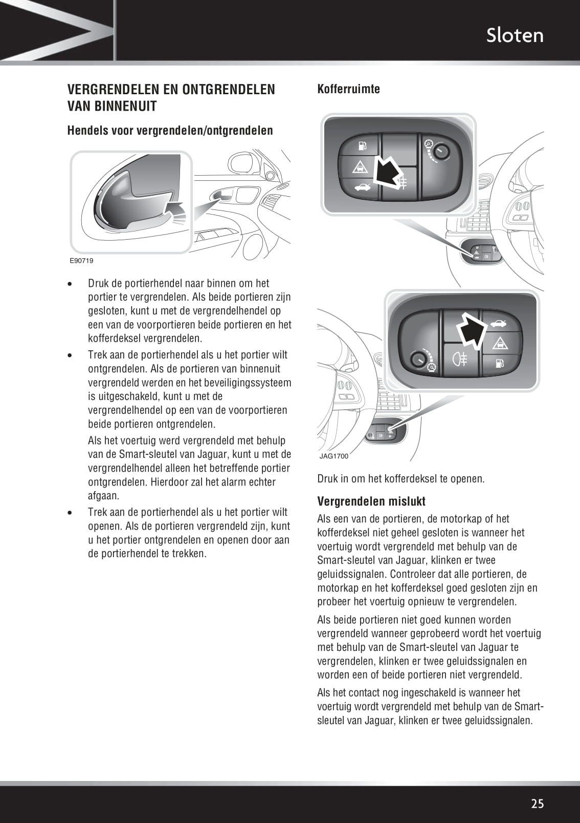2011-2012 Jaguar XK Gebruikershandleiding | Nederlands