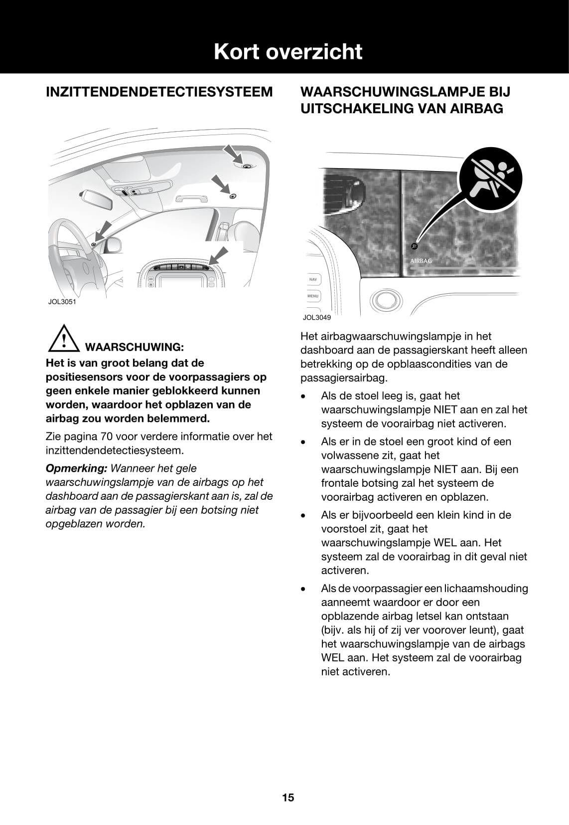2005-2006 Jaguar XJ Gebruikershandleiding | Nederlands