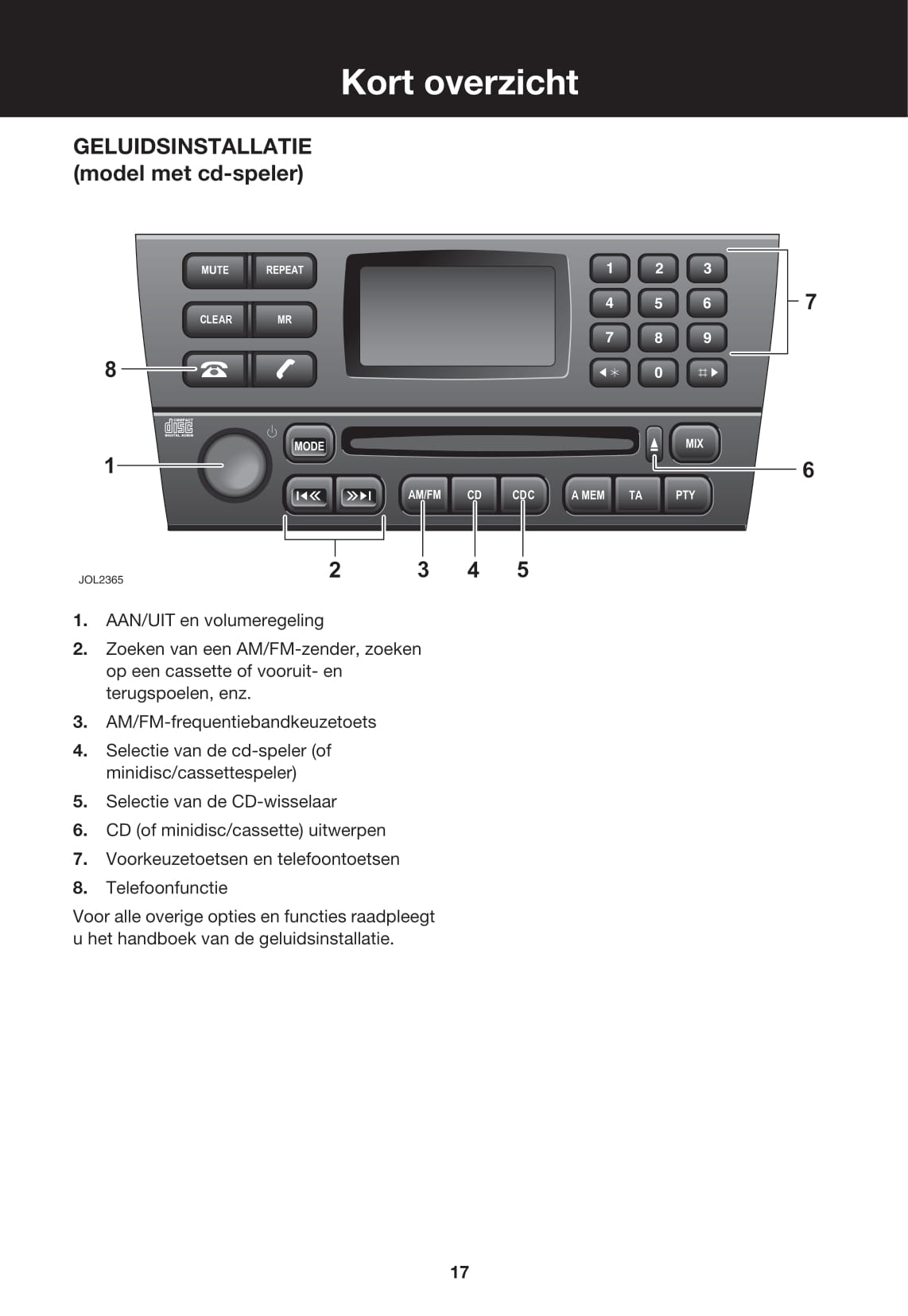 2005-2006 Jaguar XJ Gebruikershandleiding | Nederlands
