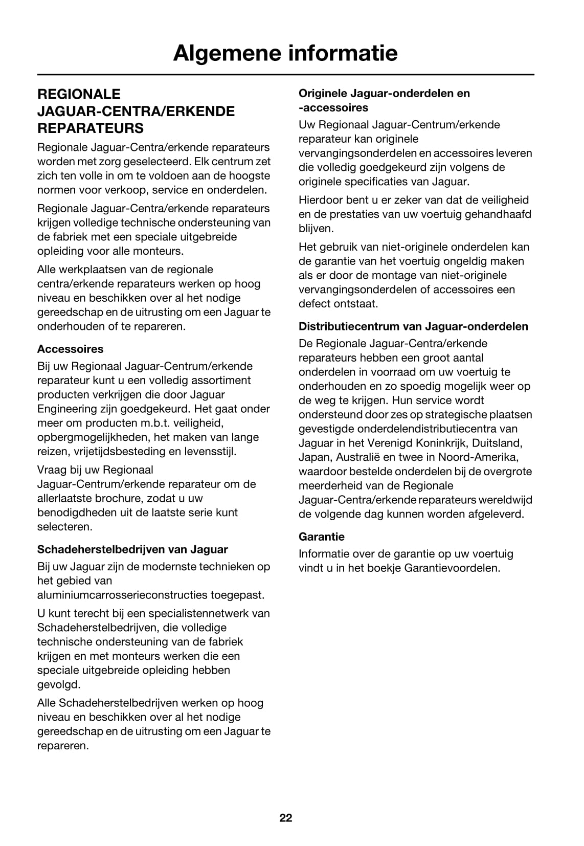 2005-2006 Jaguar XJ Gebruikershandleiding | Nederlands