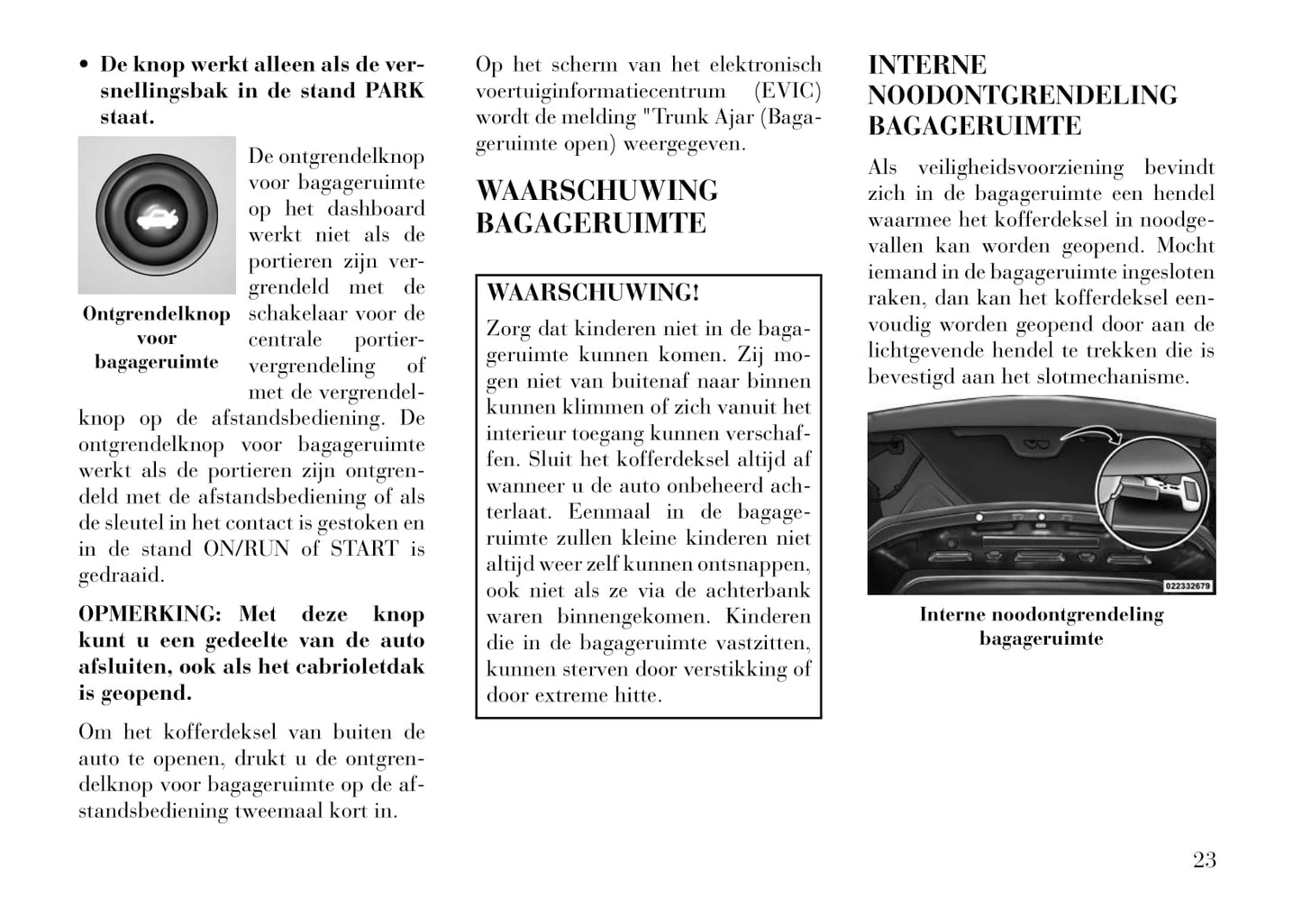 2012-2015 Lancia Flavia Owner's Manual | Dutch