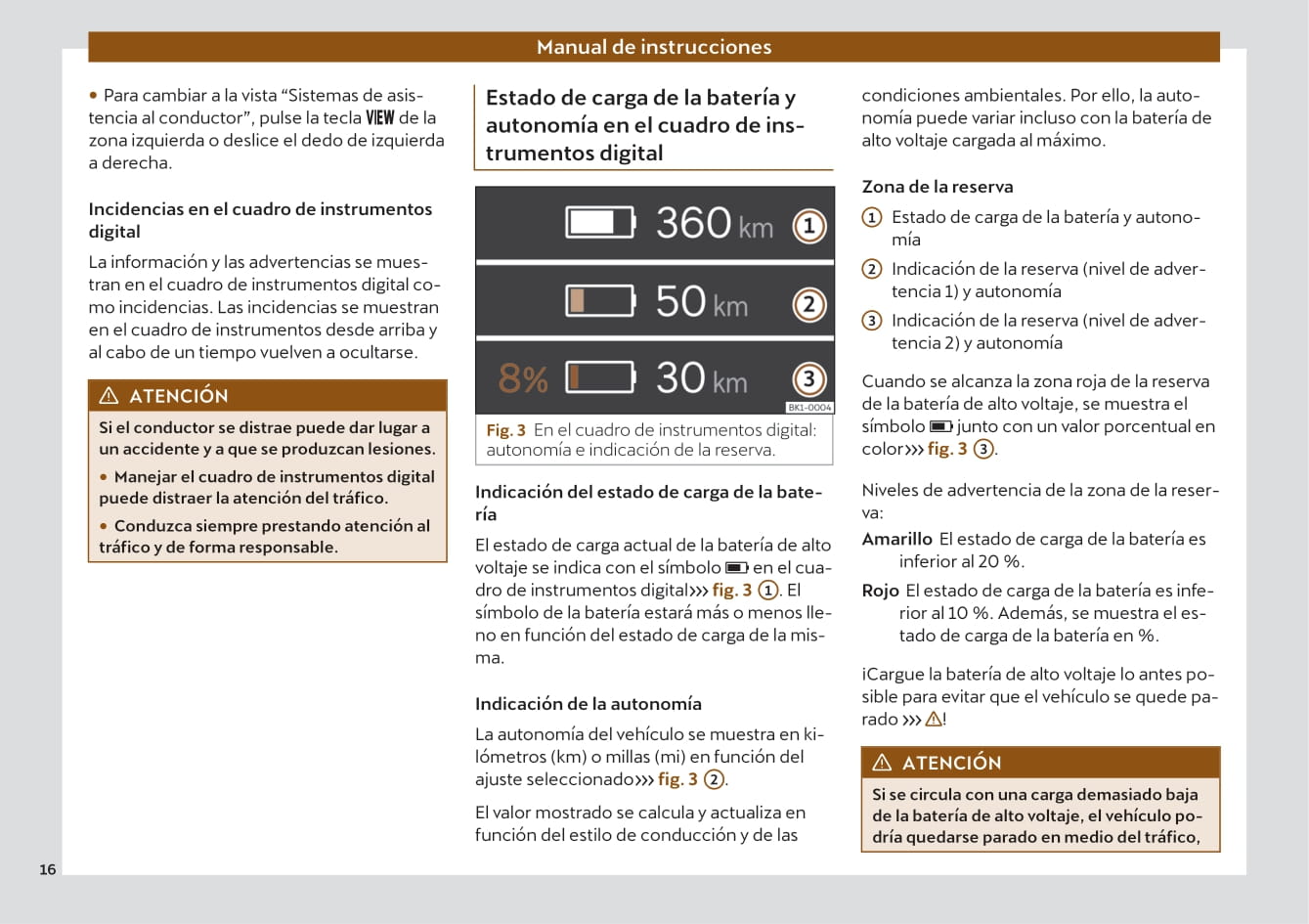 2021-2023 Cupra Born Manuel du propriétaire | Espagnol