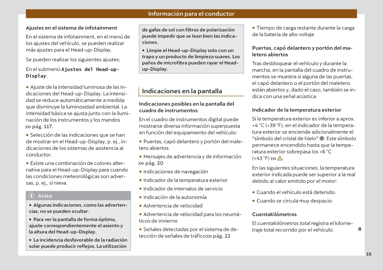 2021-2023 Cupra Born Manuel du propriétaire | Espagnol