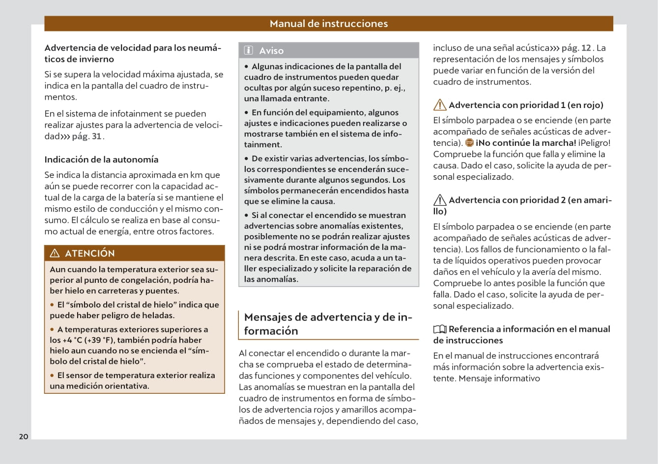 2021-2023 Cupra Born Manuel du propriétaire | Espagnol