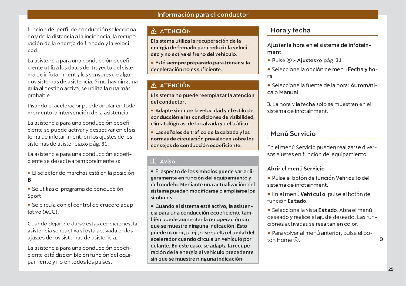 2021-2023 Cupra Born Manuel du propriétaire | Espagnol