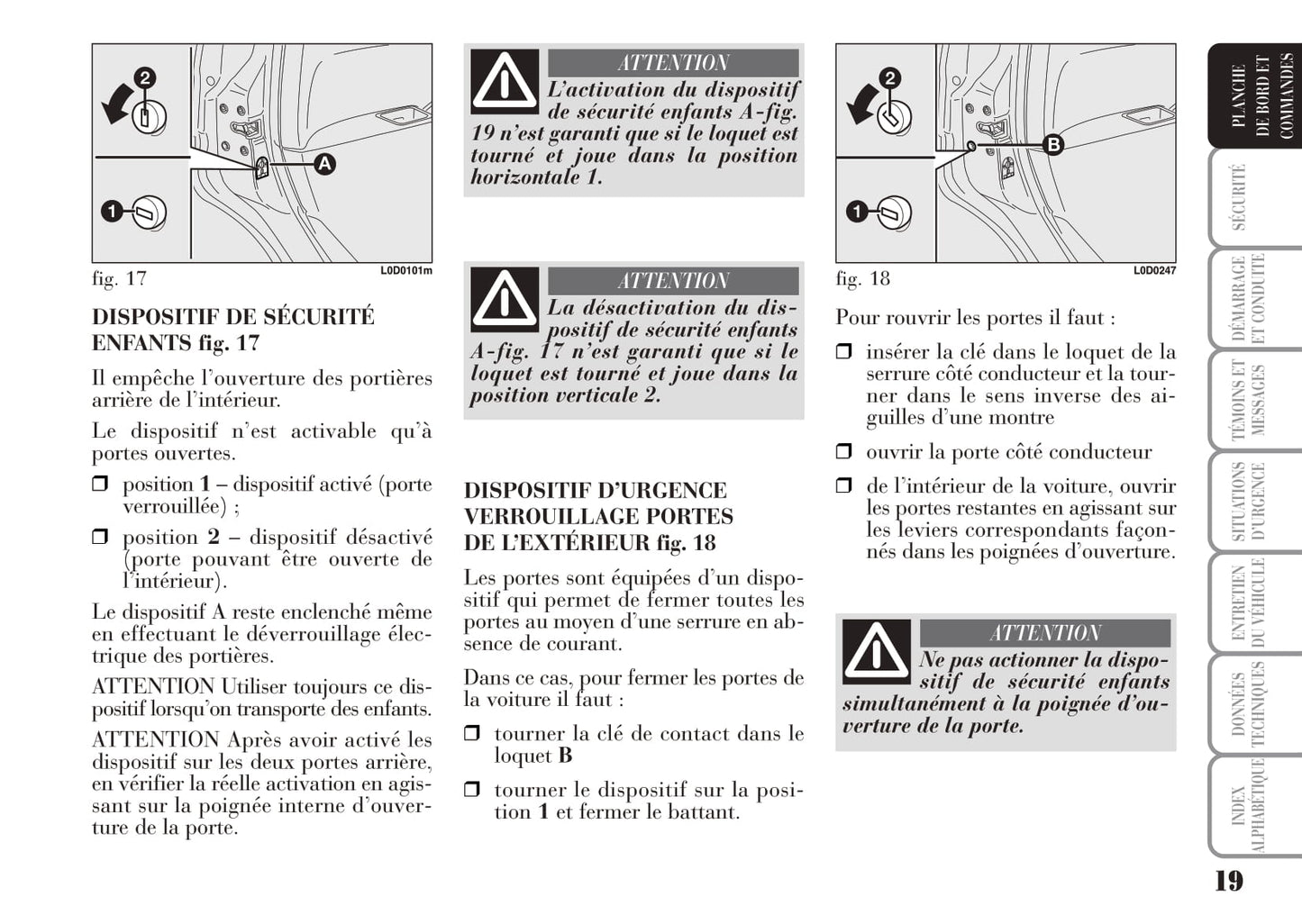 2008-2012 Lancia Musa Owner's Manual | French