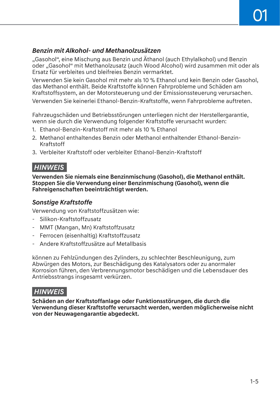 2019-2020 Hyundai Kona Hybrid Owner's Manual | German