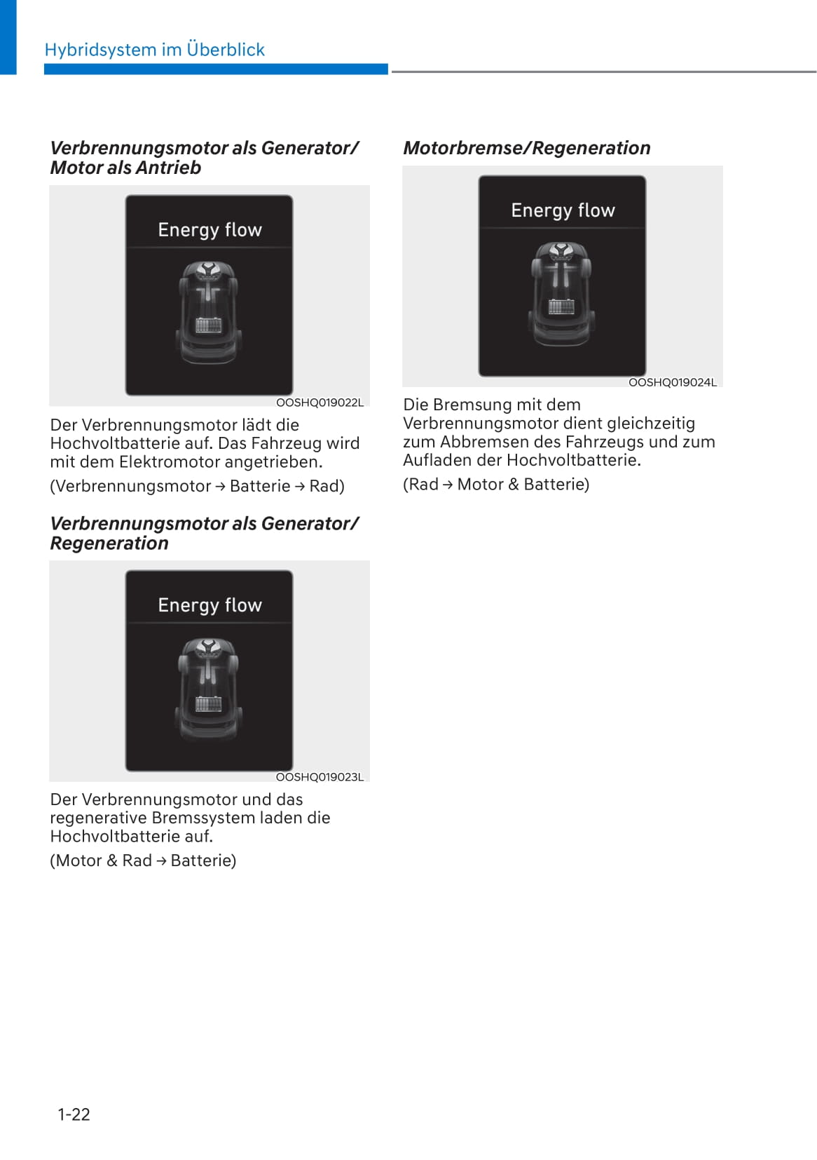 2019-2020 Hyundai Kona Hybrid Owner's Manual | German