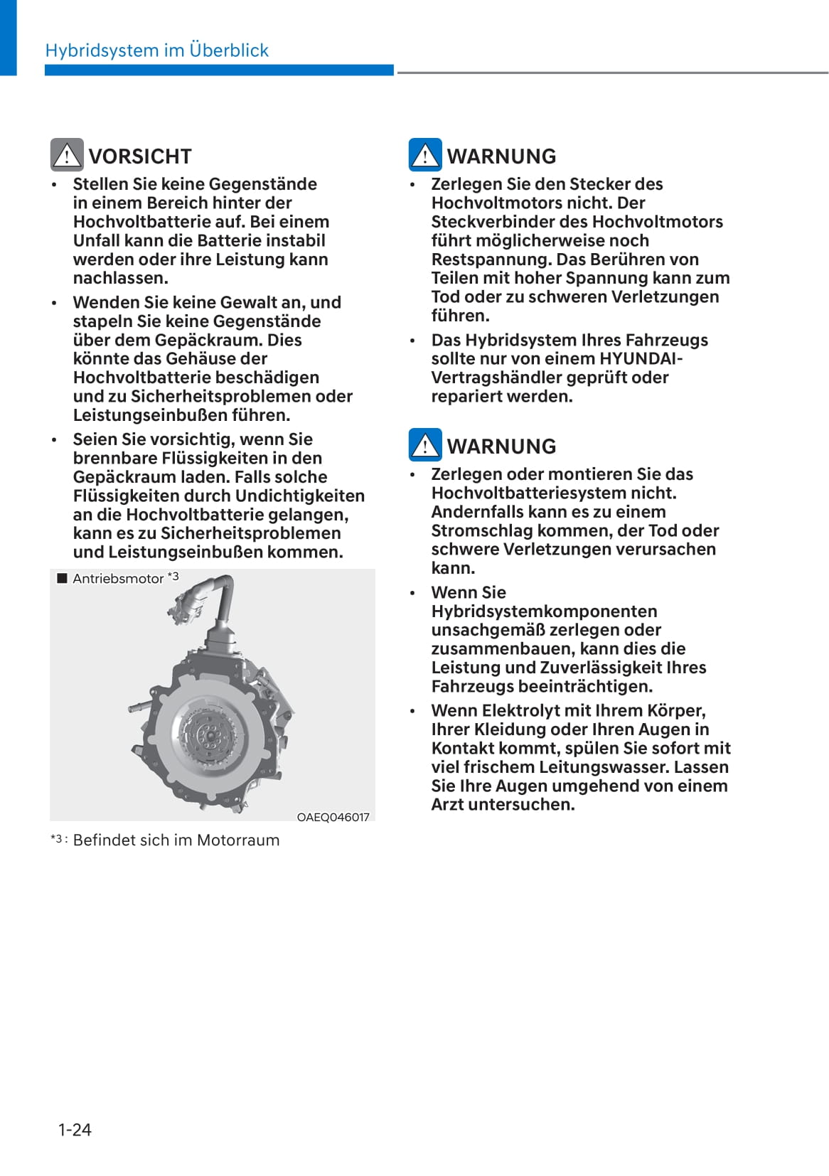 2019-2020 Hyundai Kona Hybrid Owner's Manual | German